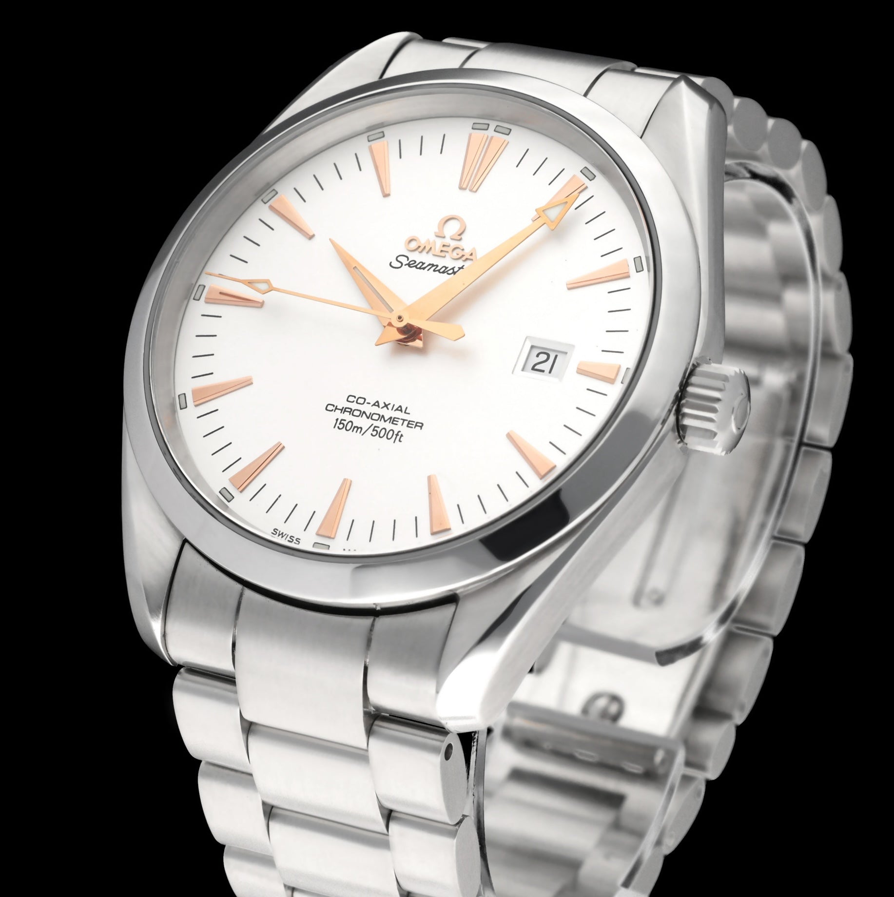Omega Seamaster Aqua Terra Co-axial 2502.34.00 - 2019 - Omega horloge - Omega kopen - Omega heren horloge - Trophies Watches