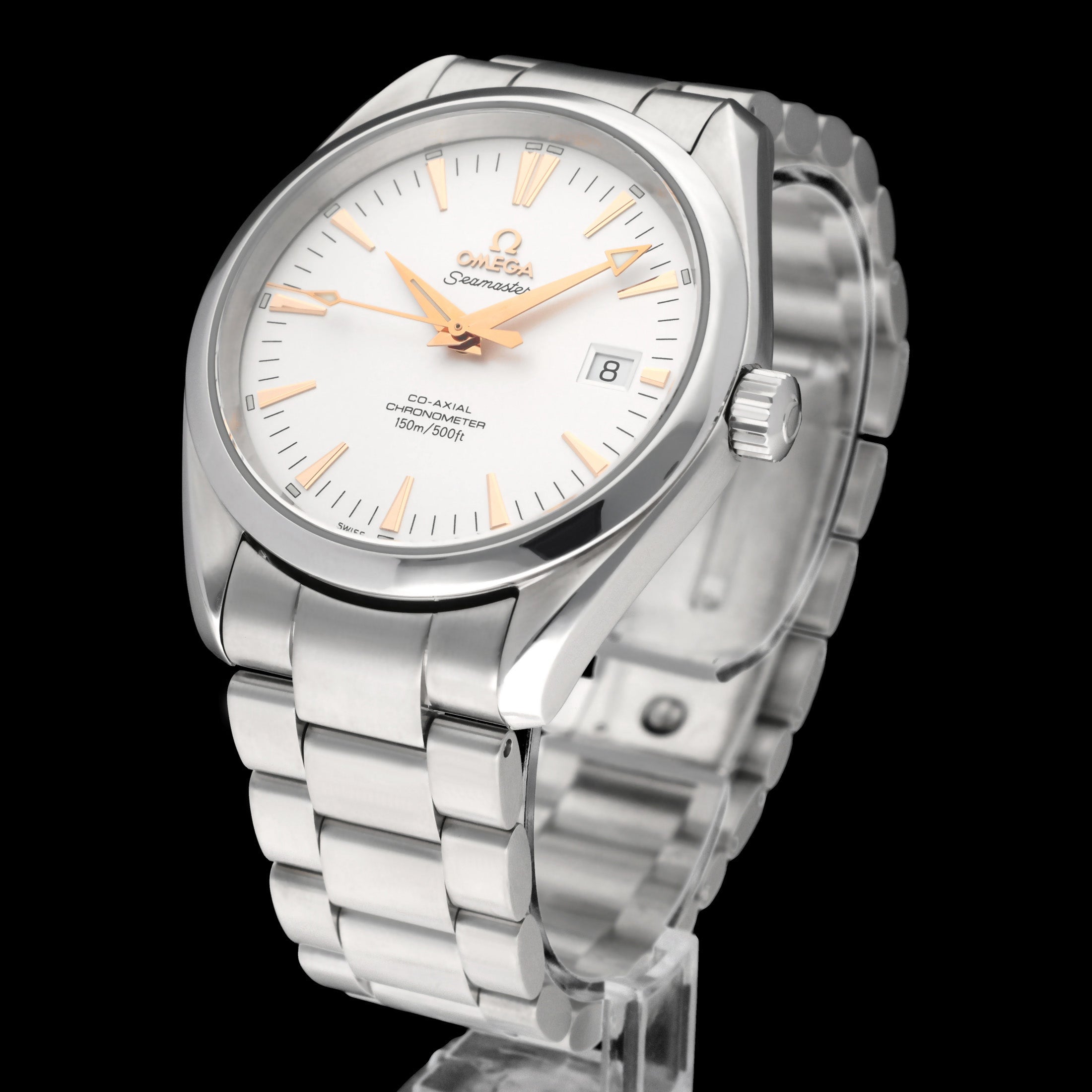 Omega Seamaster Aqua Terra Co-axial 2503.34.00 - 2004 - Omega horloge - Omega kopen - Omega heren horloge - Trophies Watches