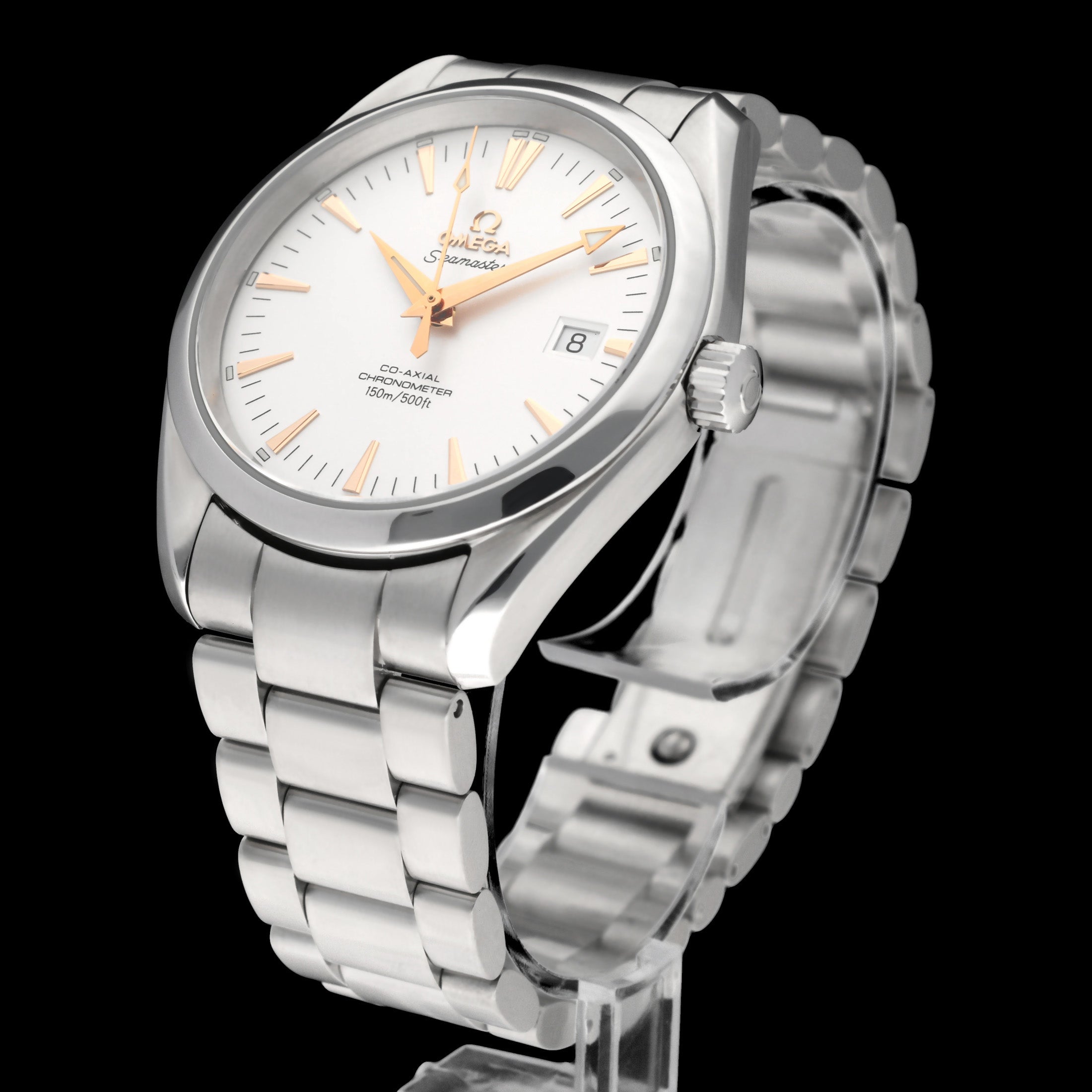 Omega Seamaster Aqua Terra Co-axial 2503.34.00 - 2004 - Omega horloge - Omega kopen - Omega heren horloge - Trophies Watches