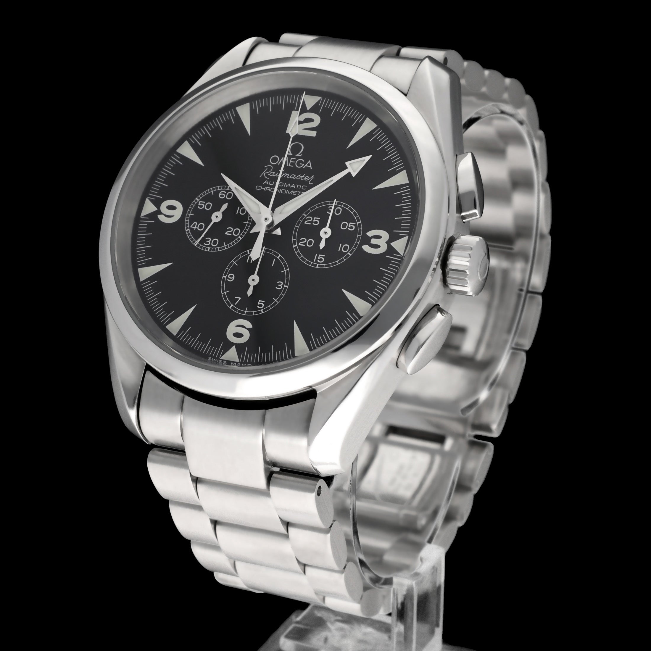 Omega Seamaster Railmaster chronograph 2512.52.00 - 2006 - Omega horloge - Omega kopen - Omega heren horloge - Trophies Watches