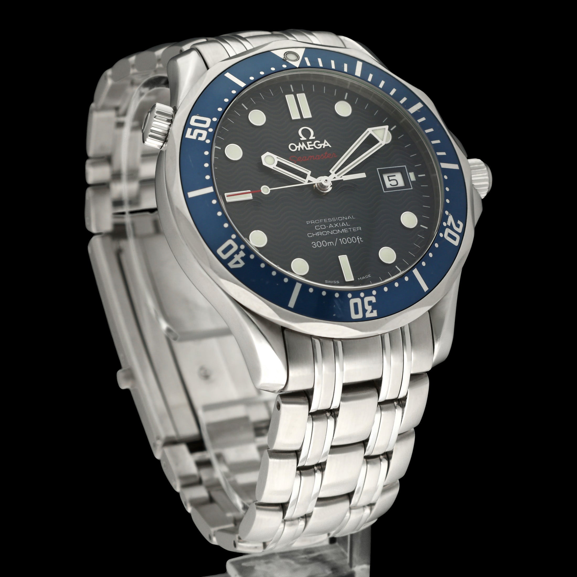 Omega Seamaster Diver 300 M 2220.80.00 - 2004 - Omega horloge - Omega kopen - Omega heren horloge - Trophies Watches