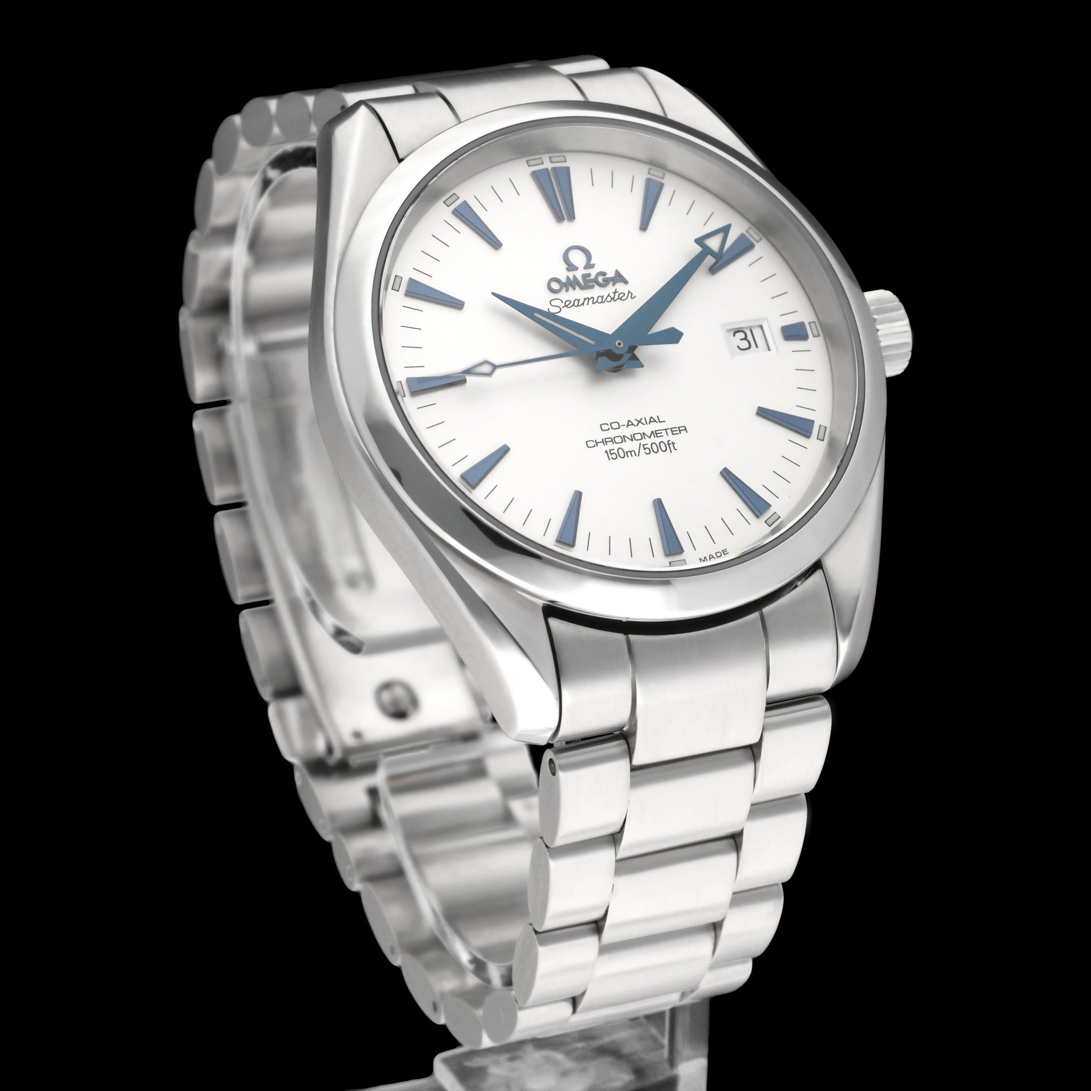 Omega Seamaster Aqua Terra 2503.33.00 - 2005 - Omega horloge - Omega kopen - Omega heren horloge - Trophies Watches
