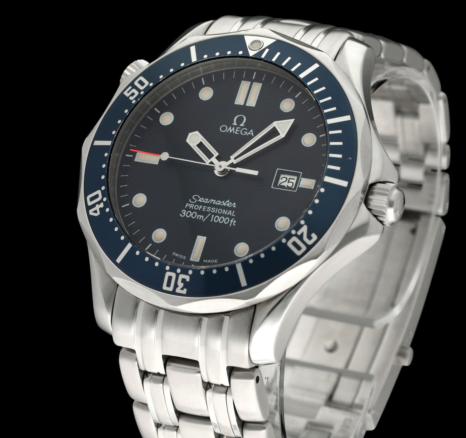 Omega Seamaster Diver 300 M 2541.80.00 - 1993 - Omega horloge - Omega kopen - Omega heren horloge - Trophies Watches