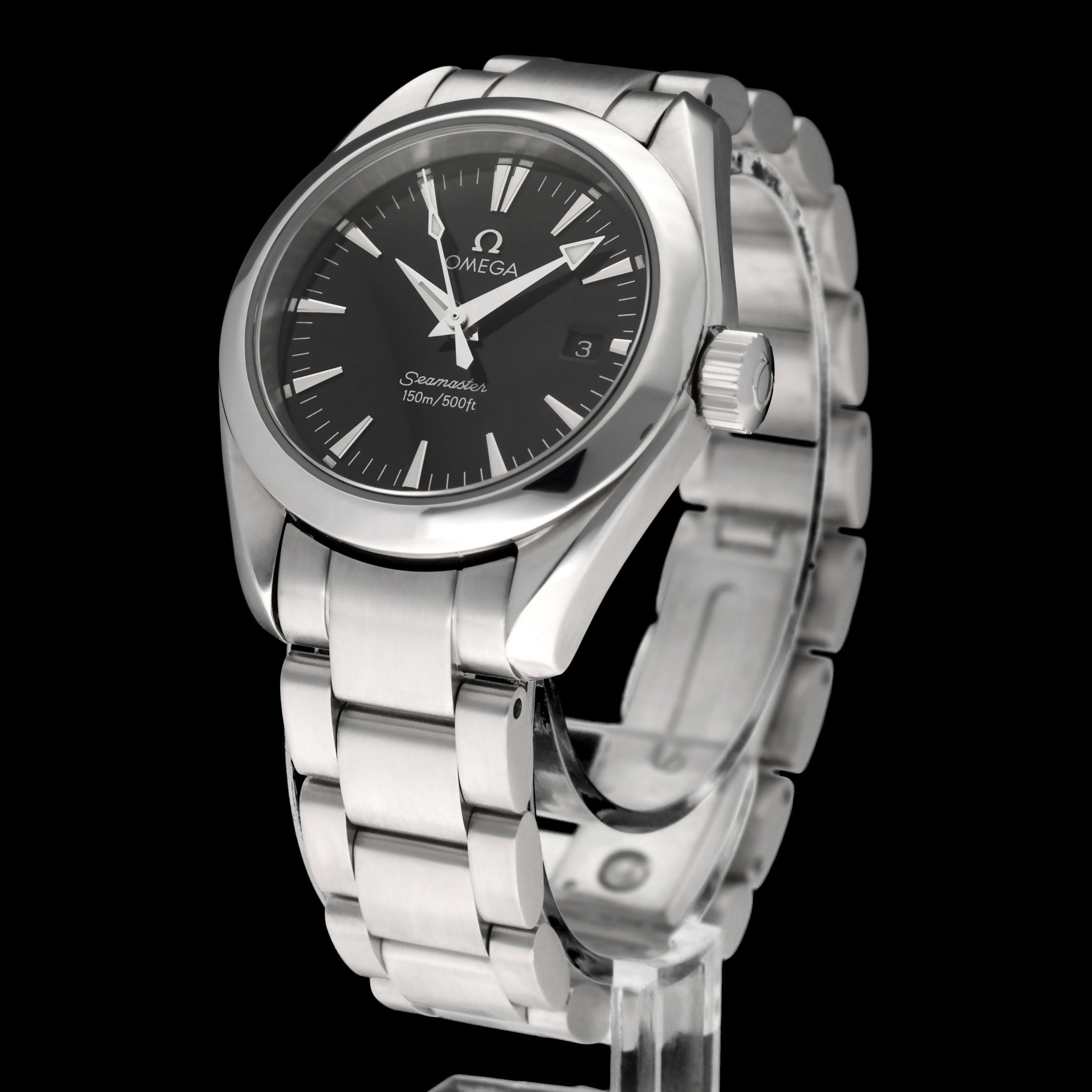 Omega Seamaster Aqua Terra 2577.50.00 - 2006 - Omega horloge - Omega kopen - Omega dames horloge - Trophies Watches