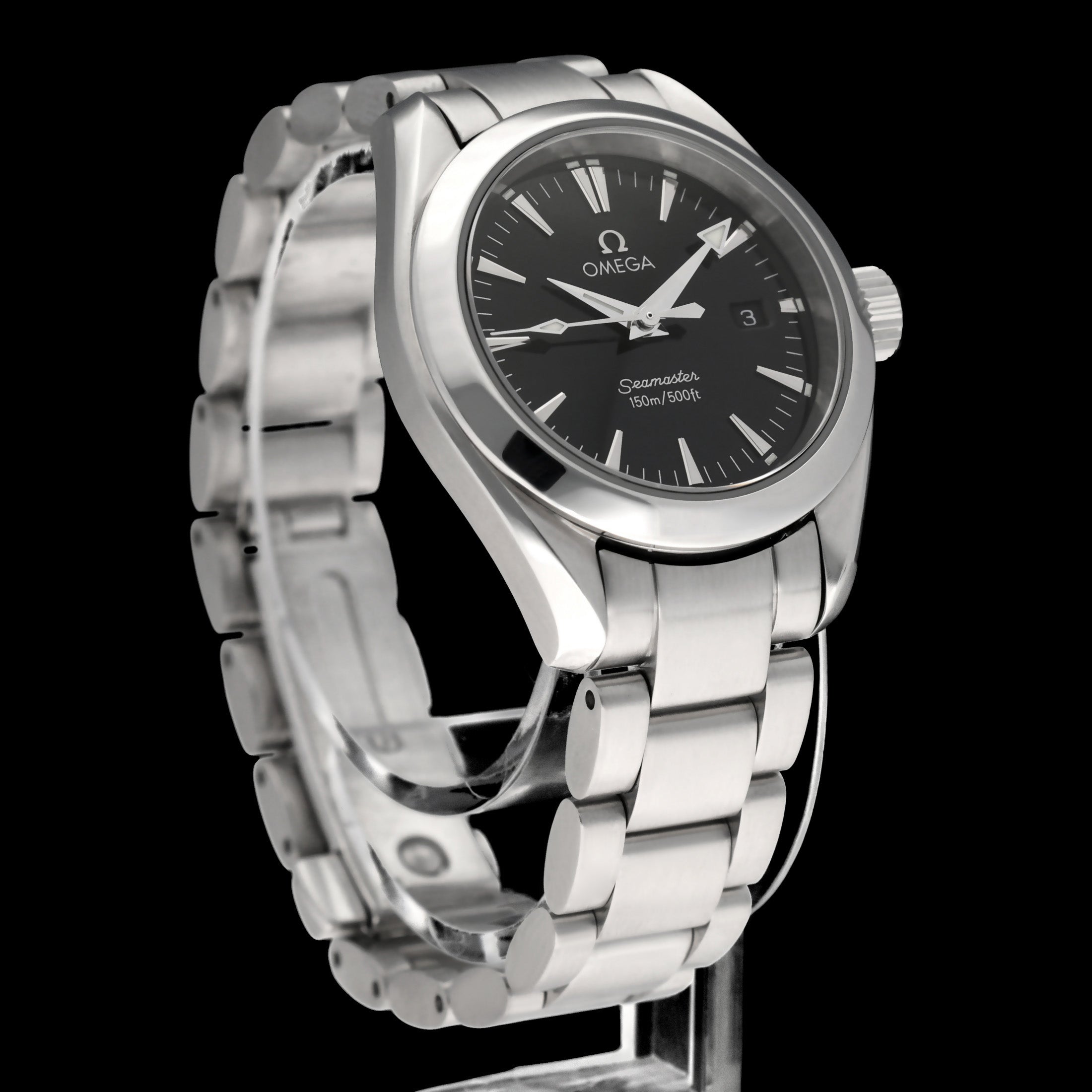 Omega Seamaster Aqua Terra 2577.50.00 - 2006 - Omega horloge - Omega kopen - Omega dames horloge - Trophies Watches