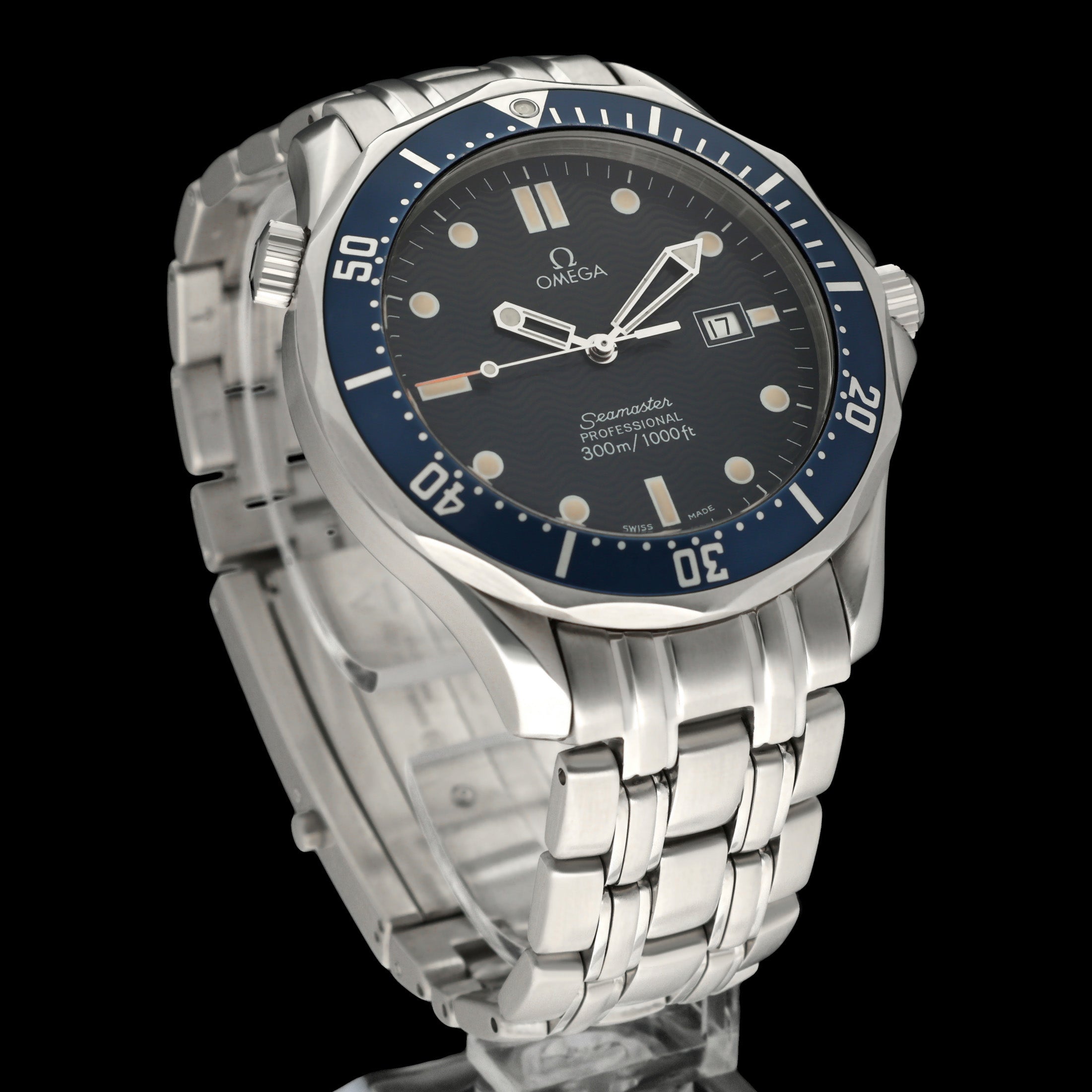 Omega Seamaster Diver 300 M 2541.80.00 - 1995 - Omega horloge - Omega kopen - Omega heren horloge - Trophies Watches