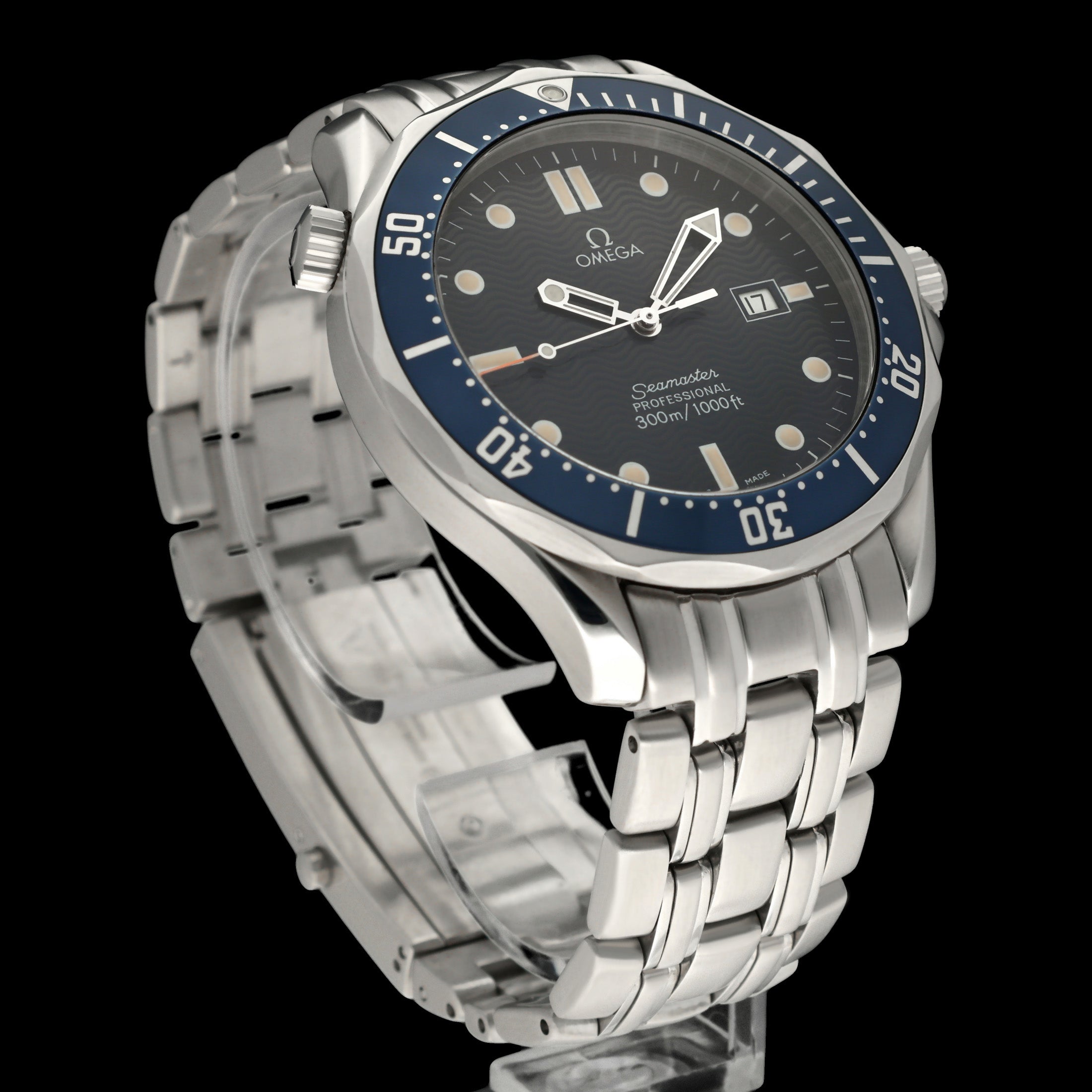 Omega Seamaster Diver 300 M 2541.80.00 - 1995 - Omega horloge - Omega kopen - Omega heren horloge - Trophies Watches