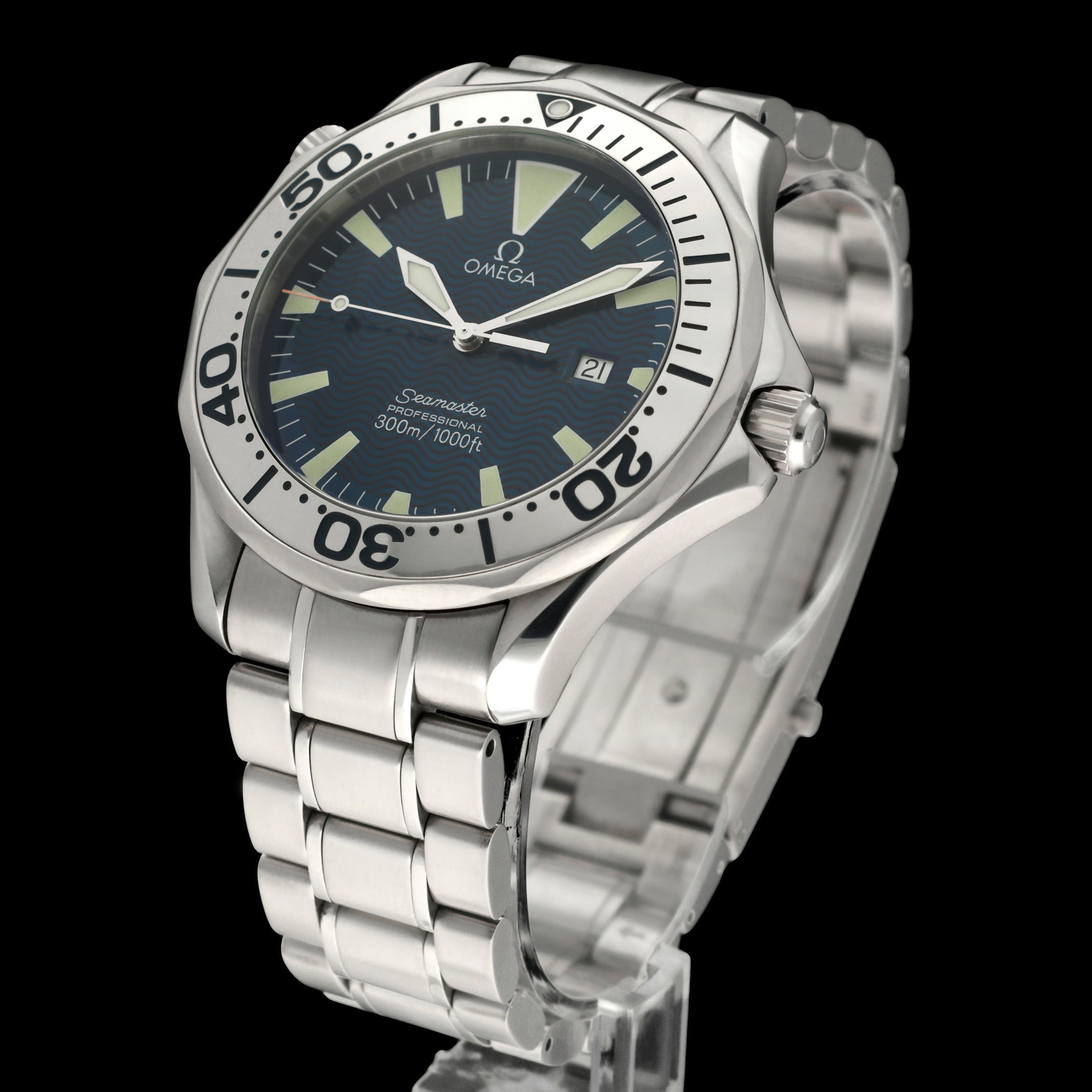 Omega Seamaster Diver 300 M 2265.80.00 - 1998 - Omega horloge - Omega kopen - Omega heren horloge - Trophies Watches