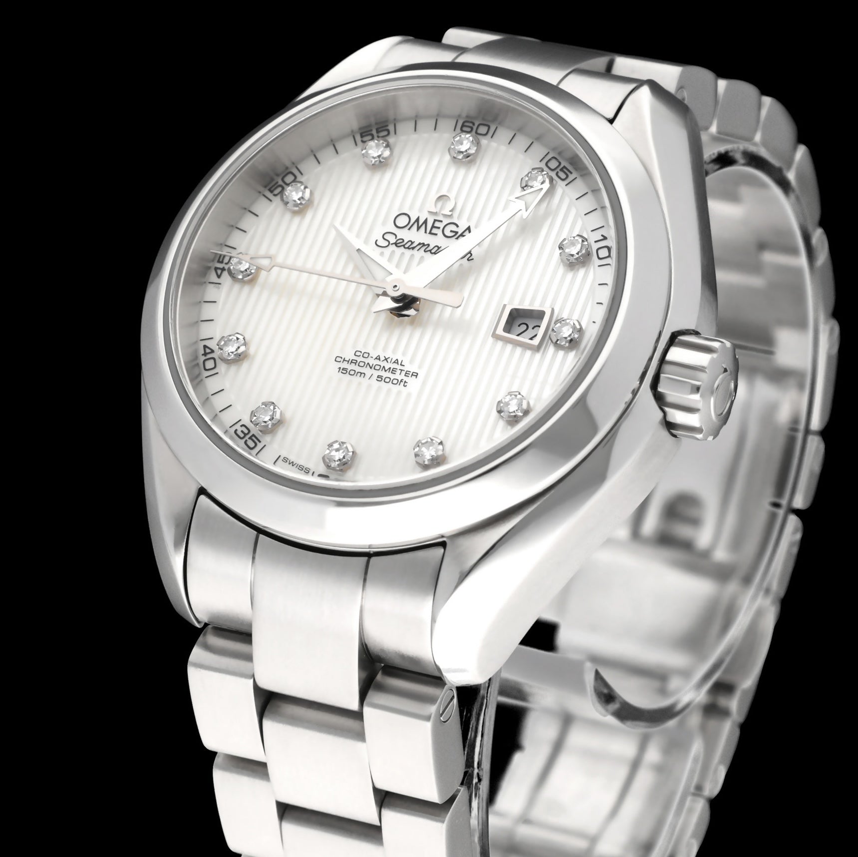 Omega Seamaster Aqua Terra Co-axial 231.10.34.20.55.001 - 2017 - Omega horloge - Omega kopen - Omega dames horloge - Trophies Watches