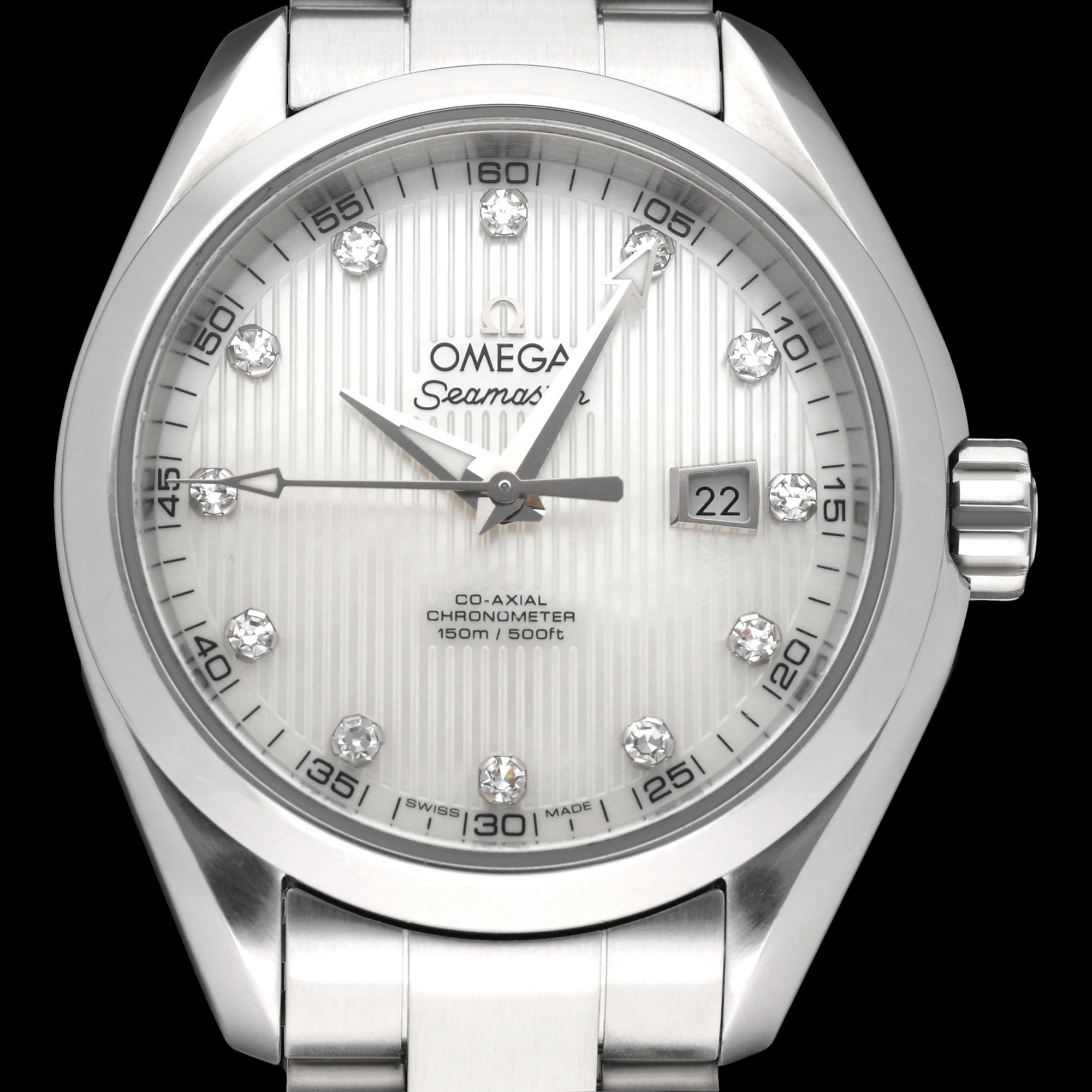 Omega Seamaster Aqua Terra Co-axial 231.10.34.20.55.001 - 2017 - Omega horloge - Omega kopen - Omega dames horloge - Trophies Watches