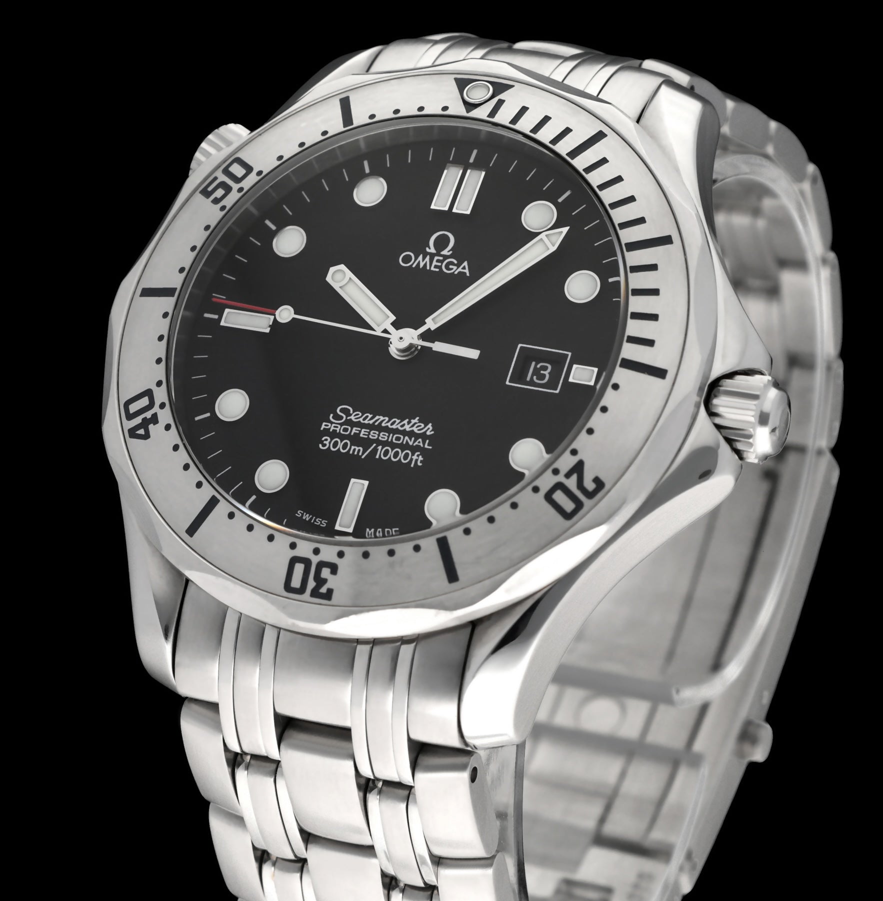 Omega Seamaster Diver 300 M 2261.50 - 2006 - Omega horloge - Omega kopen - Omega heren horloge - Trophies Watches