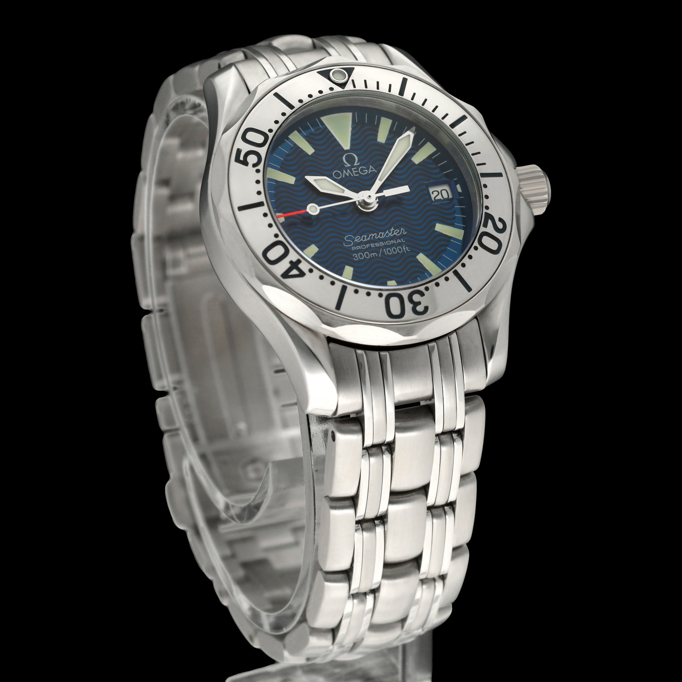 Omega Seamaster Diver 300 M 2554.80.00- 2001 - Omega horloge - Omega kopen - Omega heren horloge - Trophies Watches
