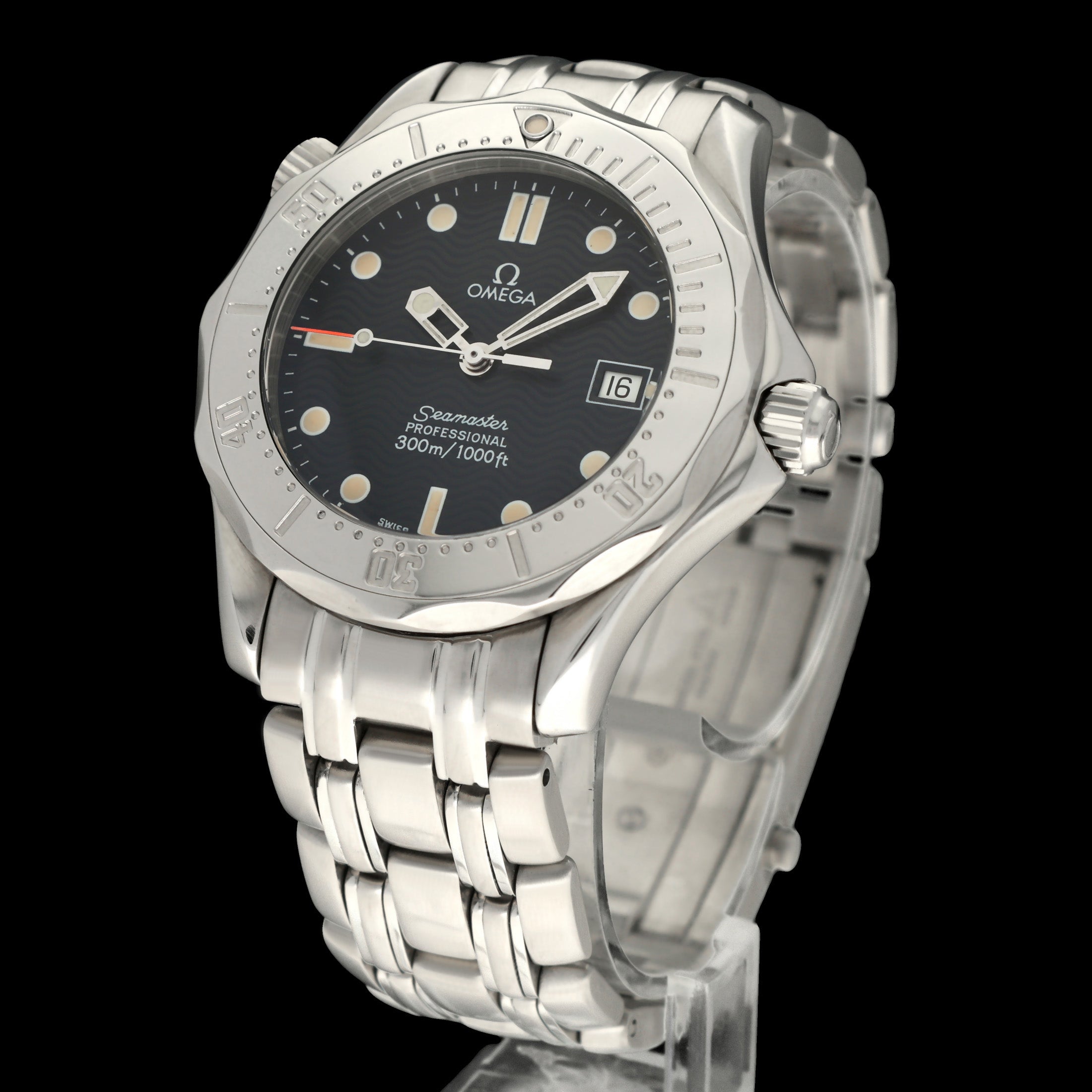 Omega Seamaster Diver 300 M 2562.80.00 - 1995 - Omega horloge - Omega kopen - Omega heren horloge - Trophies Watches