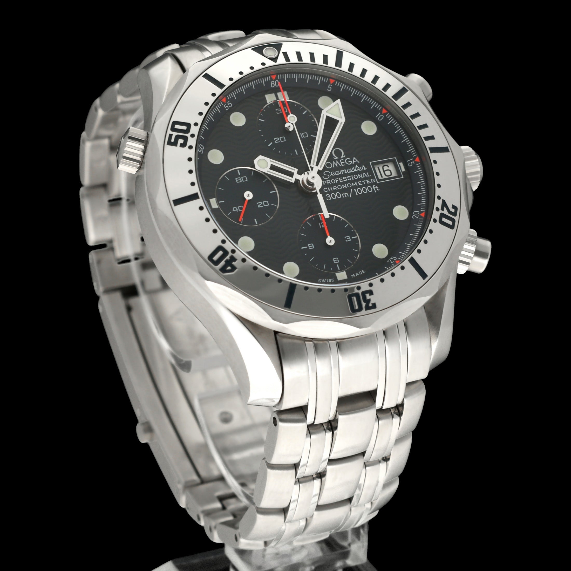 Omega Seamaster Diver 300 M 2589.30.00 - 2000 - Omega horloge - Omega kopen - Omega heren horloge - Trophies Watches