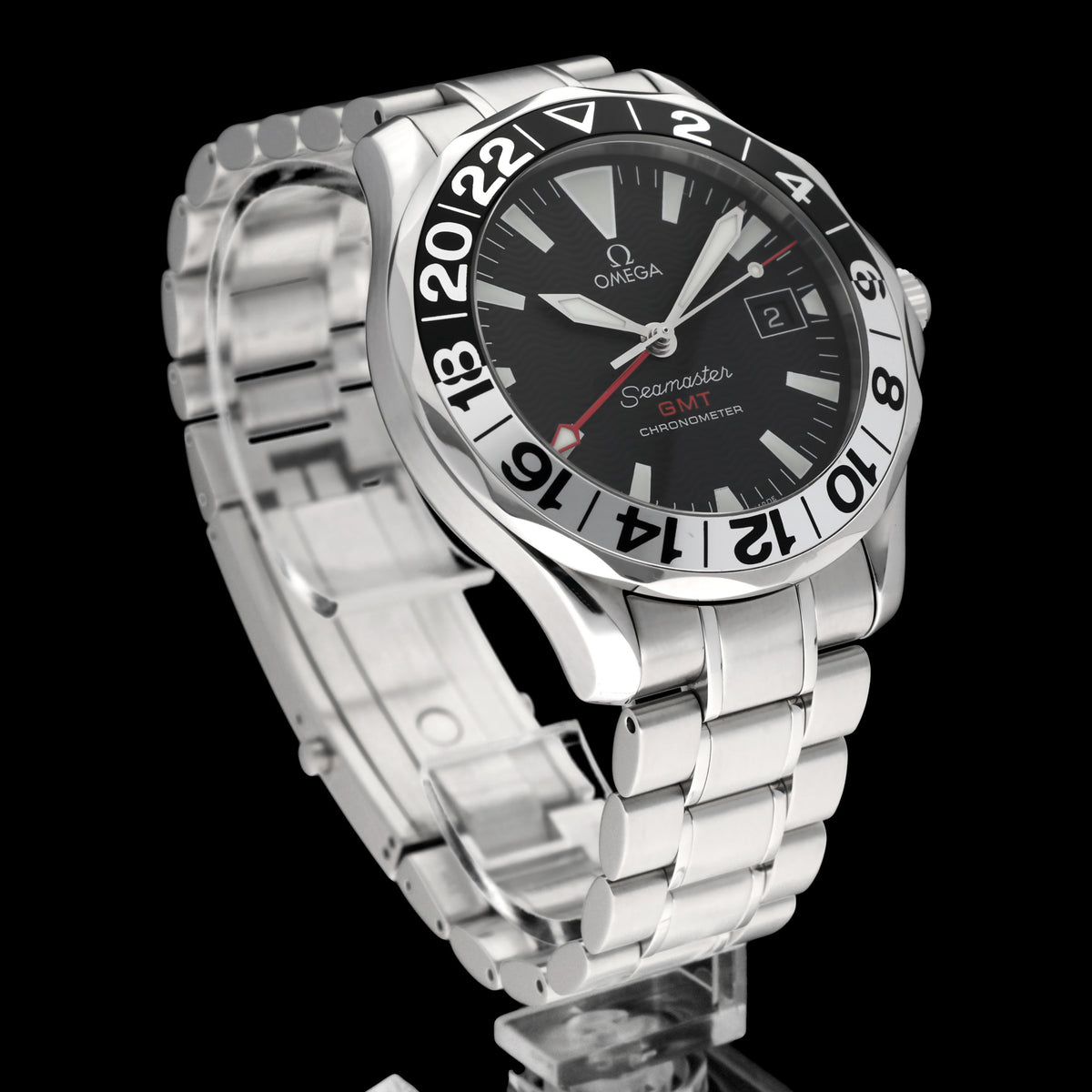 Omega Seamaster 2234.50 GMT 300M - 2007 - Omega horloge - Omega kopen - Omega heren horloge - Trophies Watches