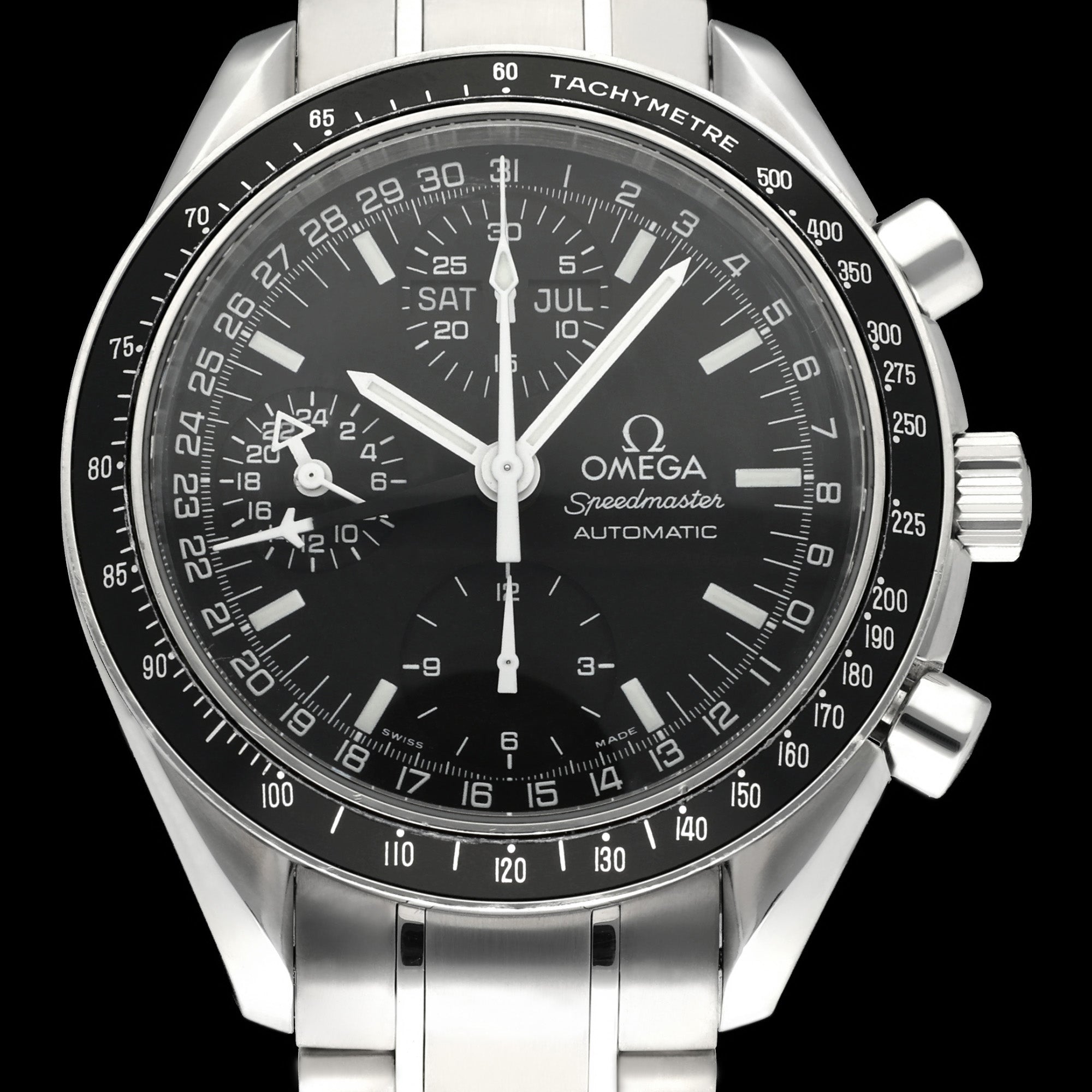 Omega Speedmaster Day Date 3520.50.00 - 1998 - Omega horloge - Omega kopen - Omega heren horloge - Trophies Watches