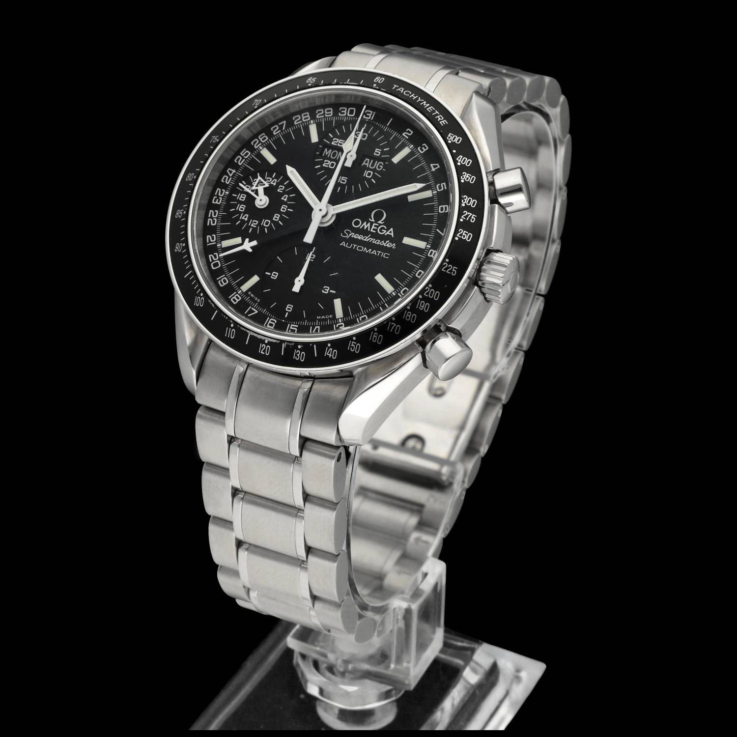 Omega Speedmaster Day Date 3520.50.00 - 1998 - Omega horloge - Omega kopen - Omega heren horloge - Trophies Watches