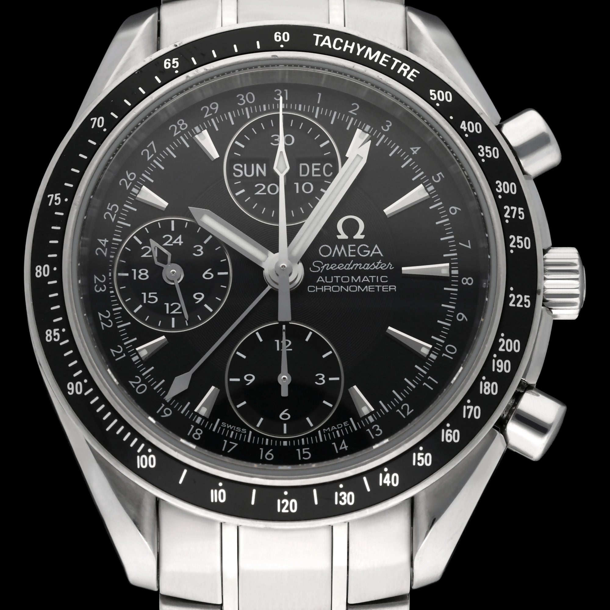 Omega Speedmaster Day Date 3220.50.00 - 2008 - Omega horloge - Omega kopen - Omega heren horloge - Trophies Watches
