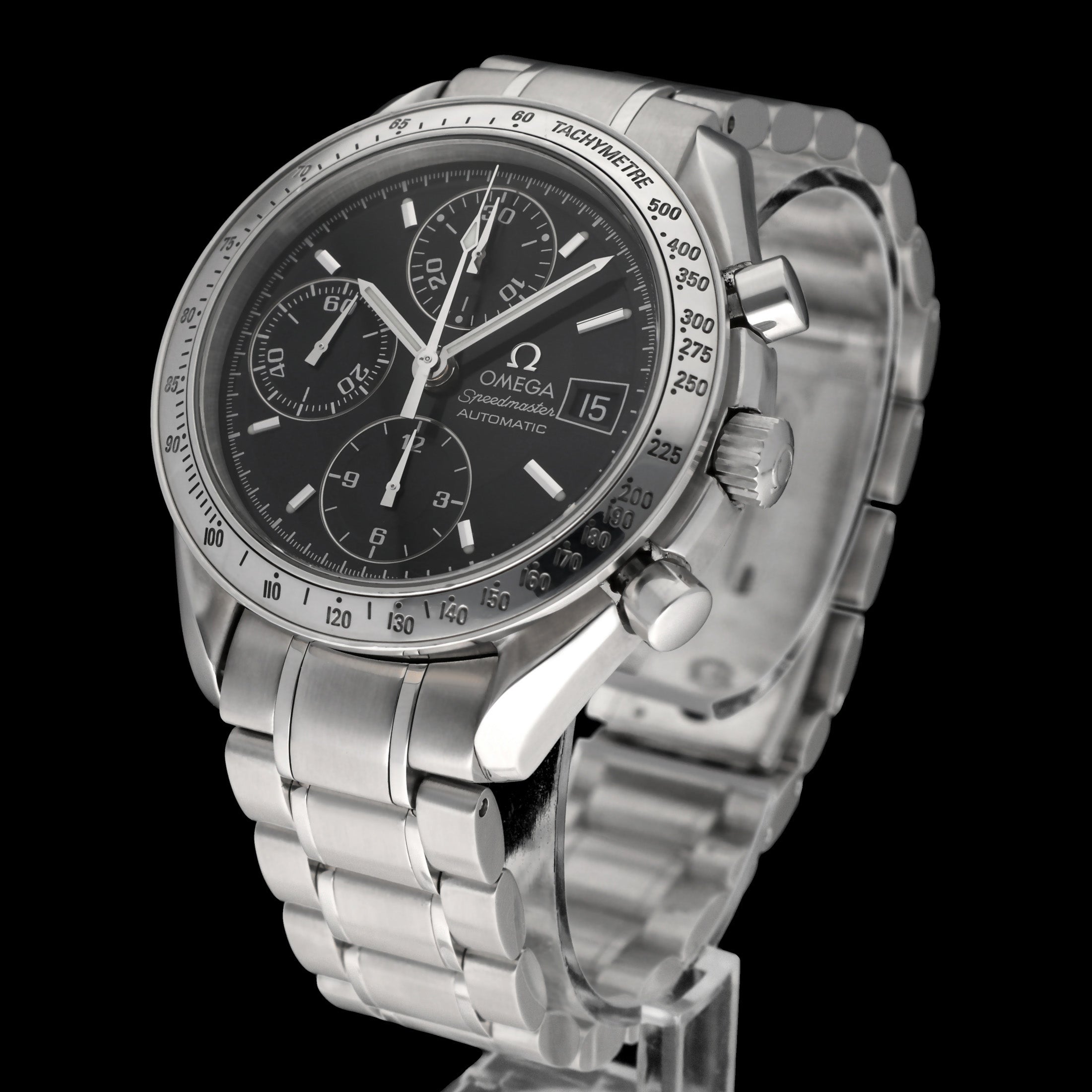 Omega Speedmaster 3513.50.00 - 2001 - Omega horloge - Omega kopen - Omega heren horloge - Trophies Watches