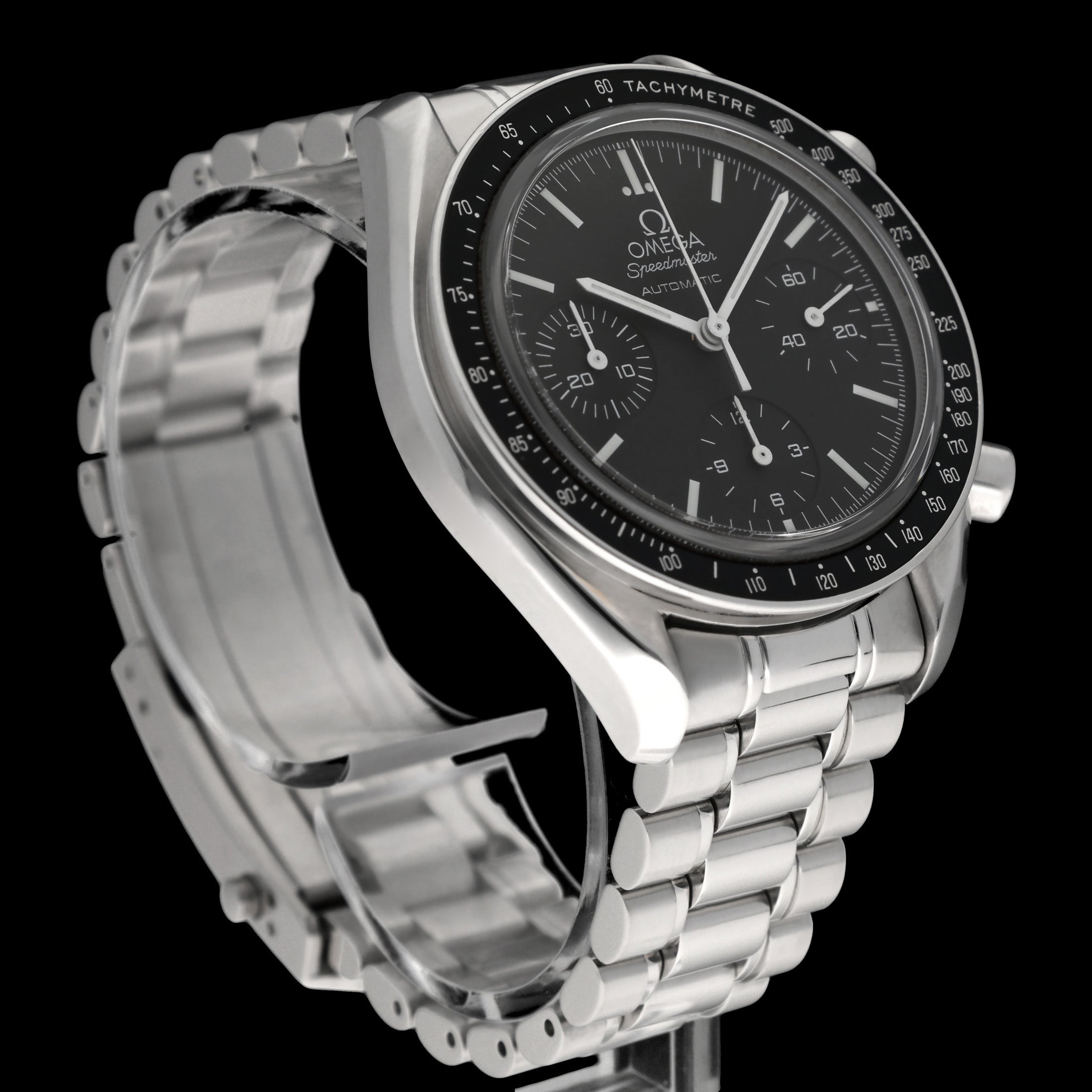 Omega Speedmaster Reduced 3539.50.00 - 2008 - Omega horloge - Omega kopen - Omega heren horloge - Trophies Watches