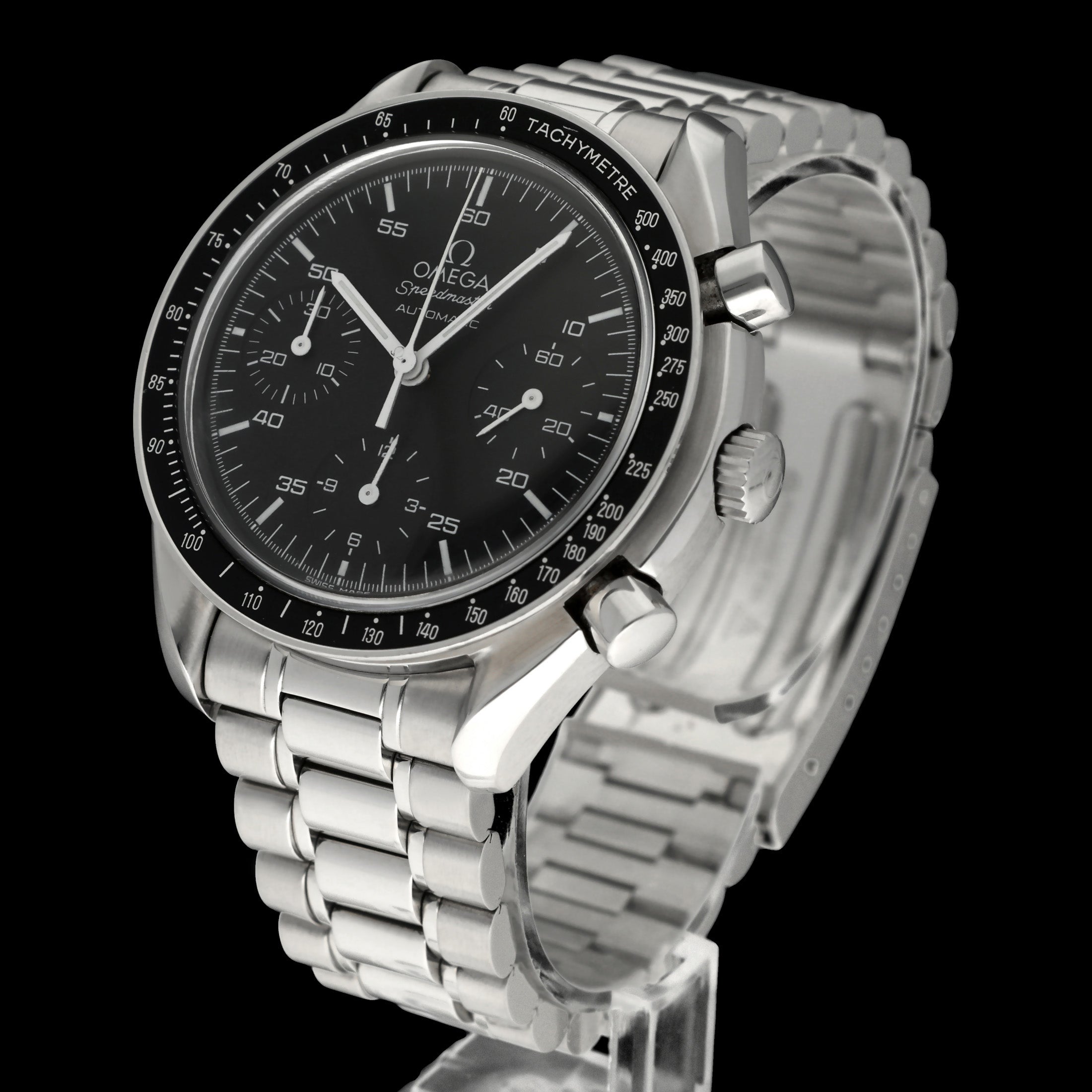Omega Speedmaster Reduced 3510.50.00 - 2002 - Omega horloge - Omega kopen - Omega heren horloge - Trophies Watches