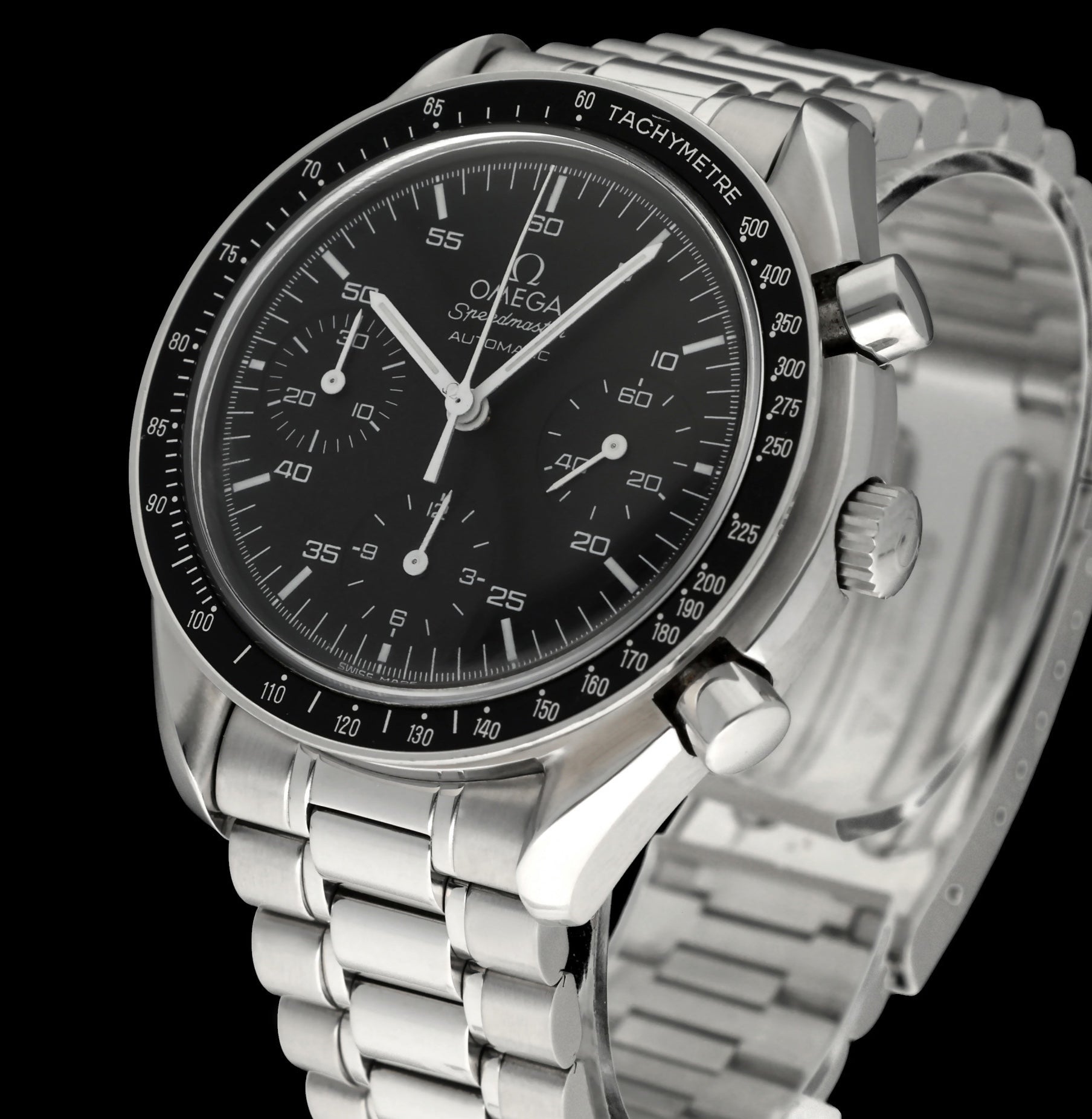 Omega Speedmaster Reduced 3510.50.00 - 2002 - Omega horloge - Omega kopen - Omega heren horloge - Trophies Watches