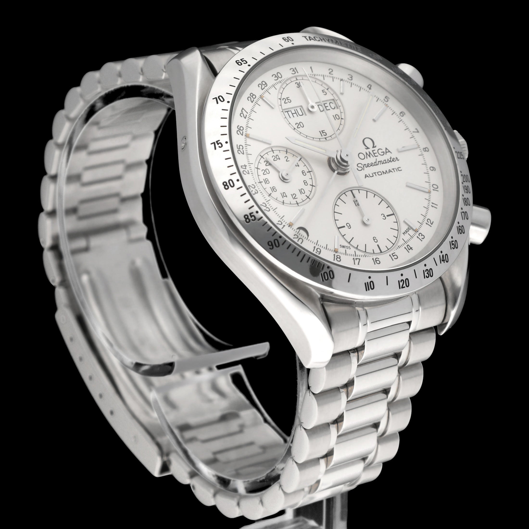 Omega Speedmaster Day Date 3521.30.00 - 1995 - Omega horloge - Omega kopen - Omega heren horloge - Trophies Watches