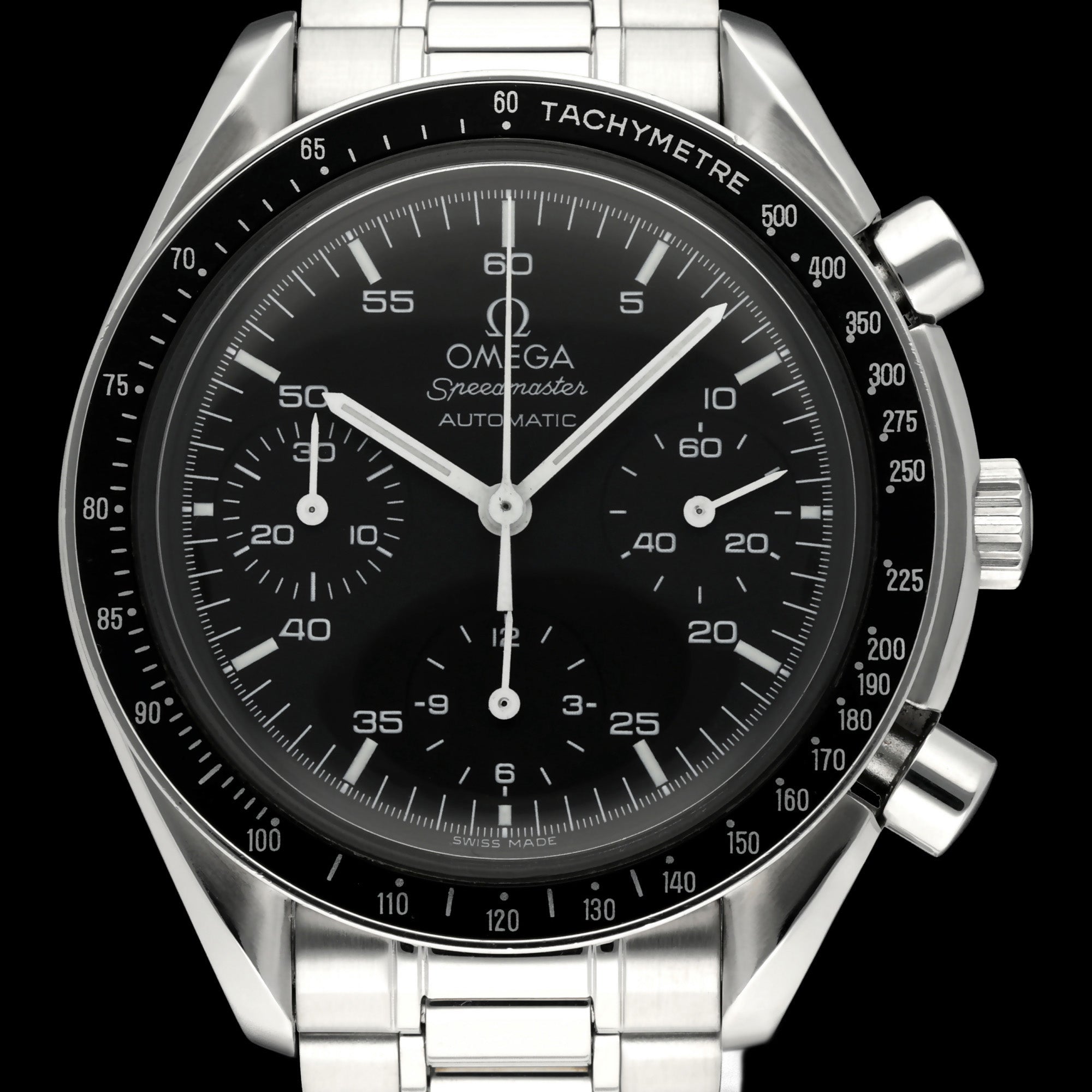 Omega Speedmaster Reduced 3510.50.00 - 2001 - Omega horloge - Omega kopen - Omega heren horloge - Trophies Watches