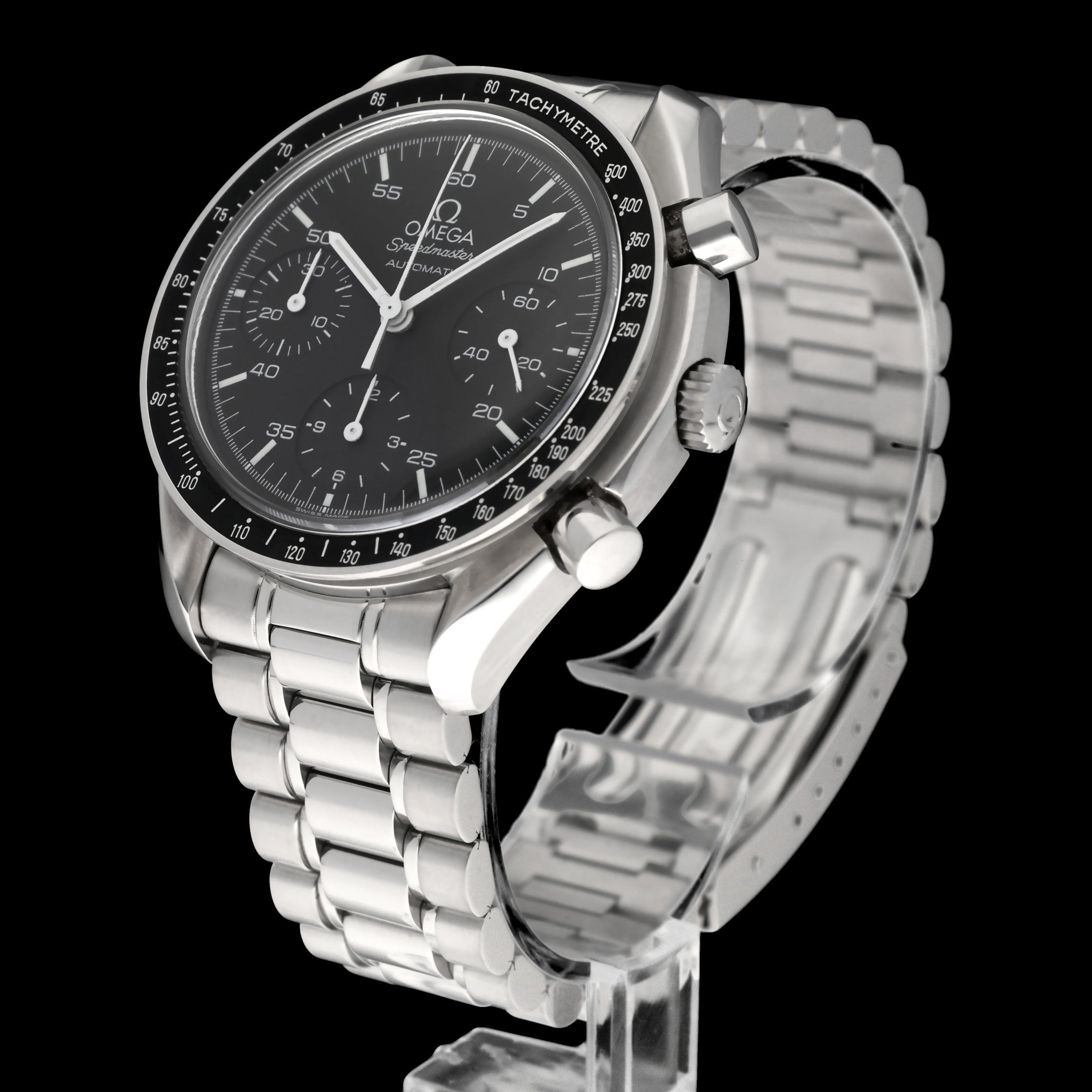 Omega Speedmaster Reduced 3510.50.00 - 2001 - Omega horloge - Omega kopen - Omega heren horloge - Trophies Watches