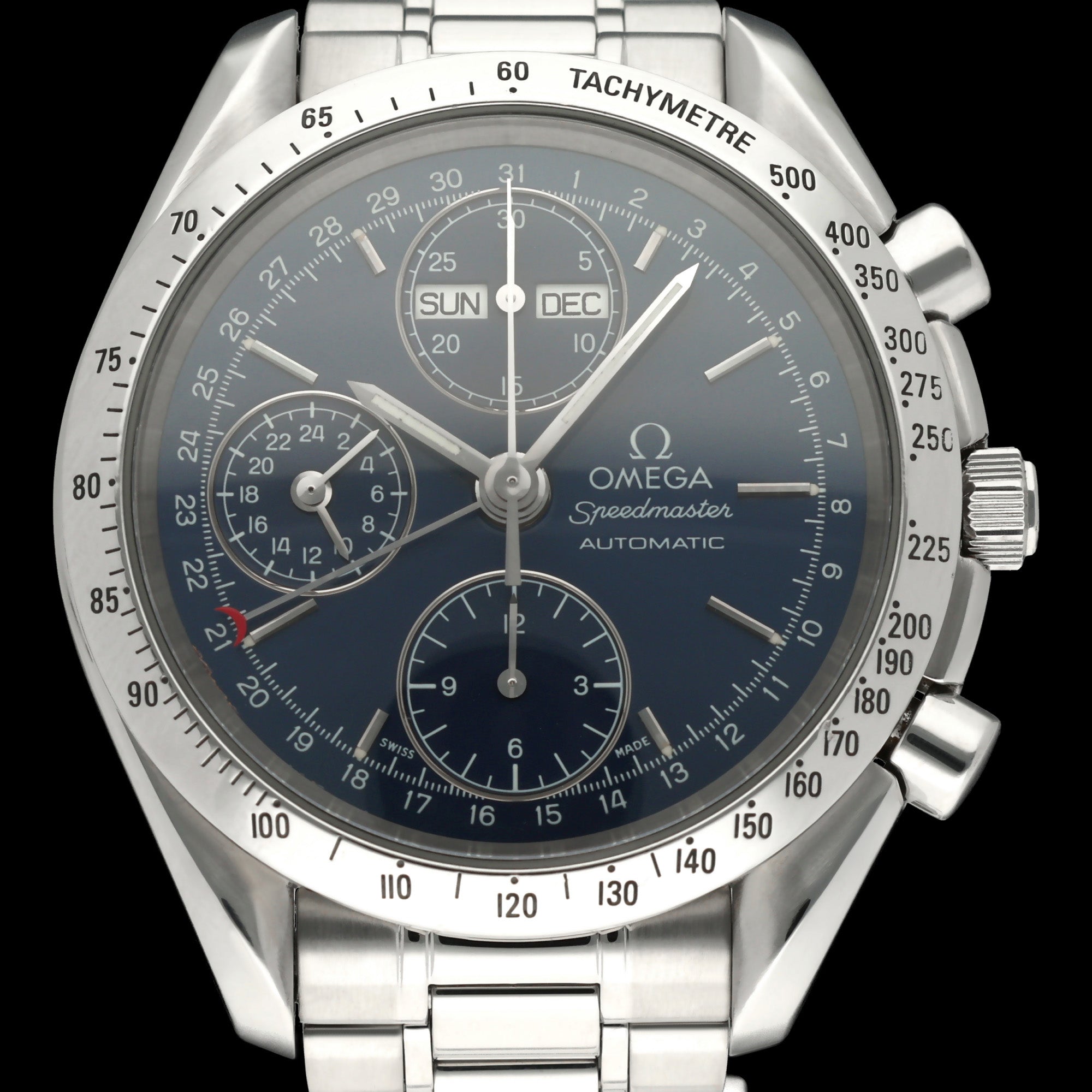 Omega Speedmaster Day Date 3521.80.00 - 1997 - Omega horloge - Omega kopen - Omega heren horloge - Trophies Watches