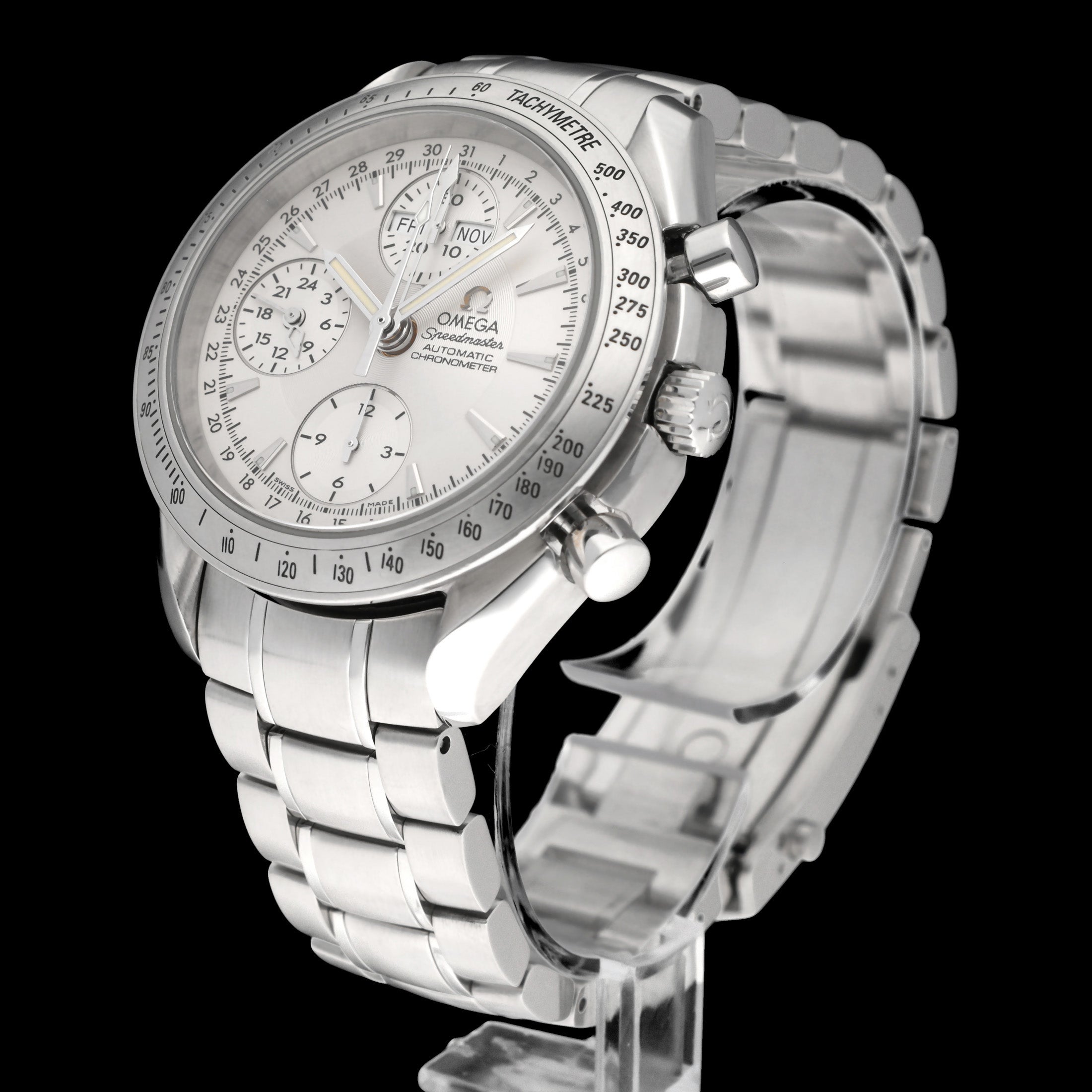 Omega Speedmaster Day Date 3221.30 - 2007 - Omega horloge - Omega kopen - Omega heren horloge - Trophies Watches