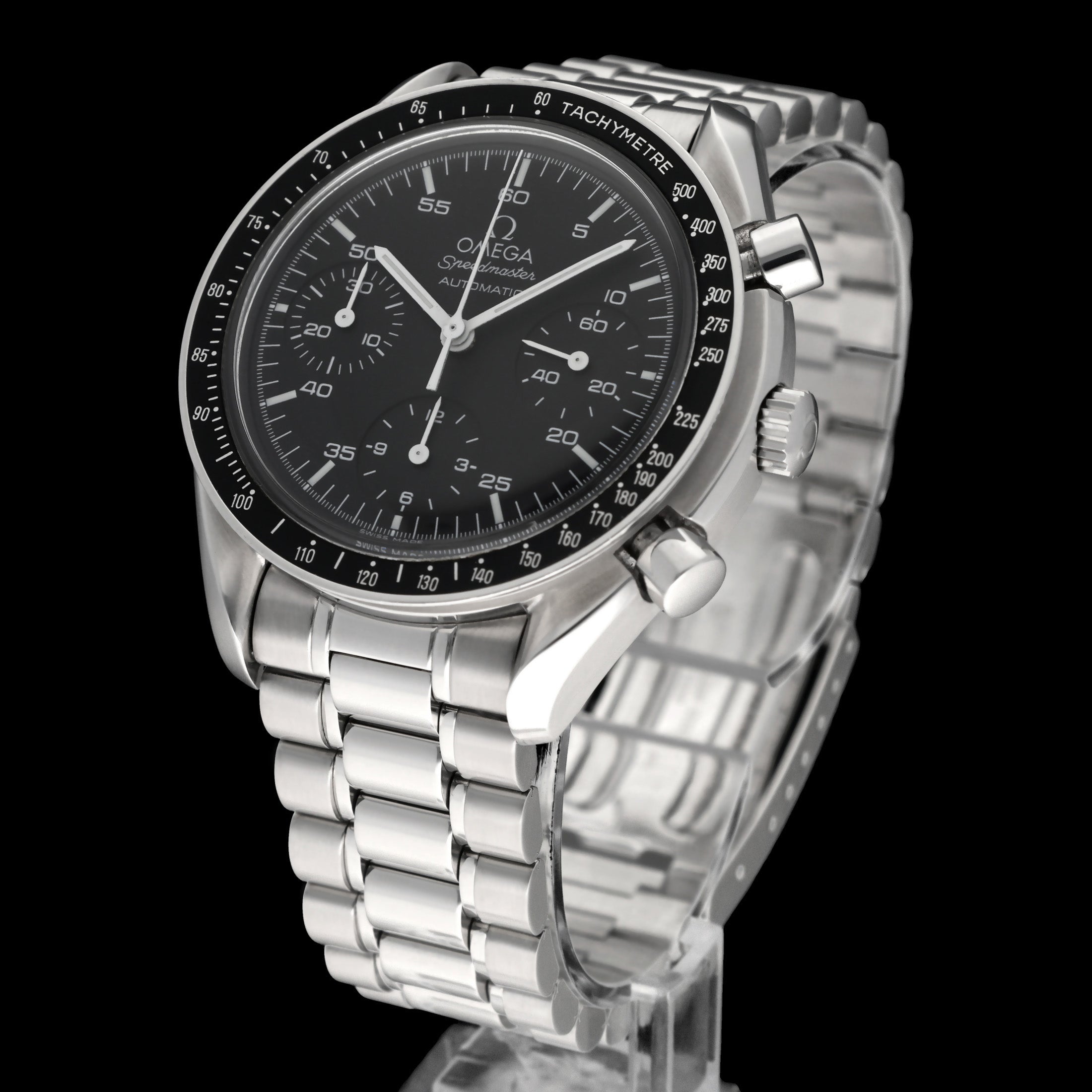 Omega Speedmaster Reduced 3510.50.00 - 1998 - Omega horloge - Omega kopen - Omega heren horloge - Trophies Watches