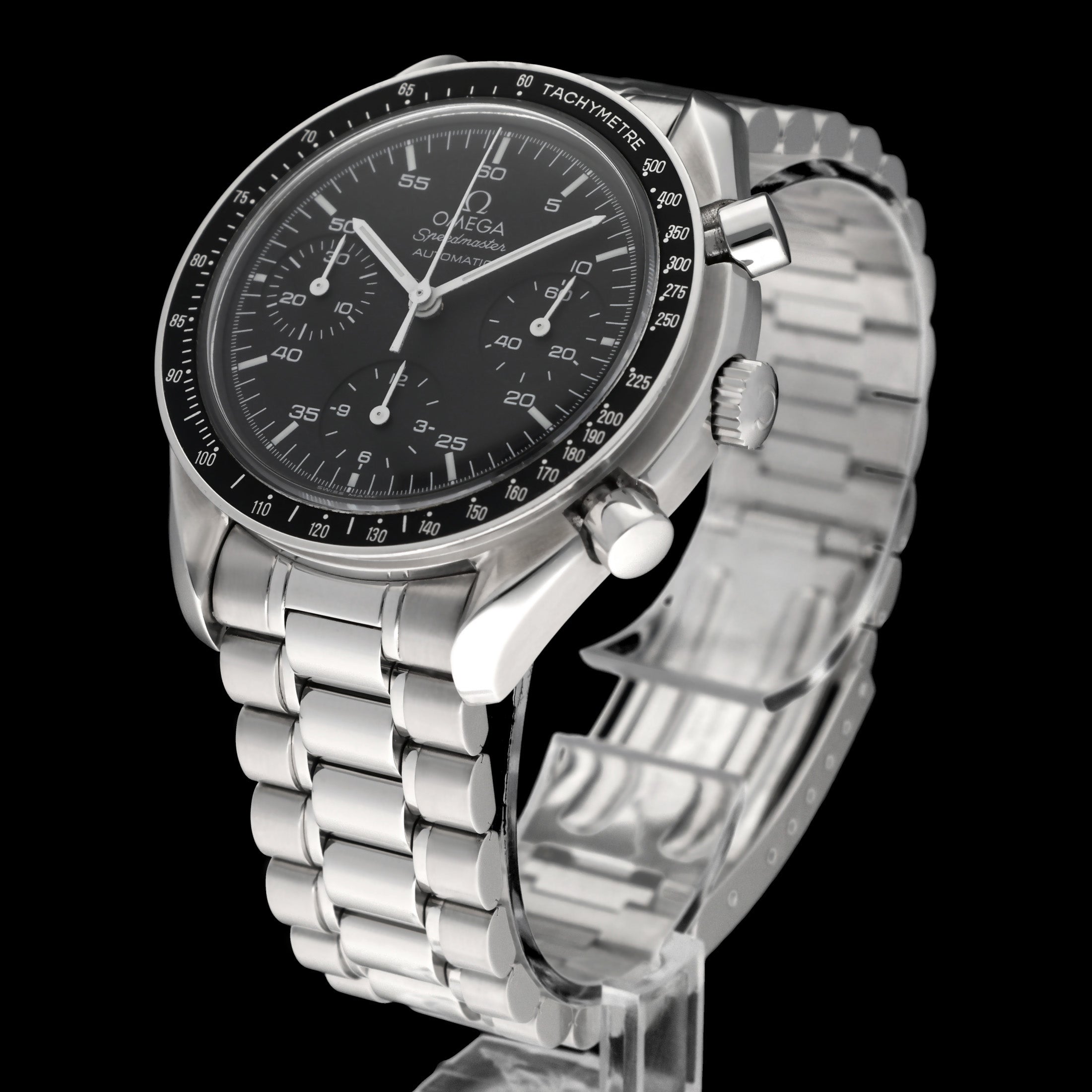 Omega Speedmaster Reduced 3510.50.00 - 1998 - Omega horloge - Omega kopen - Omega heren horloge - Trophies Watches