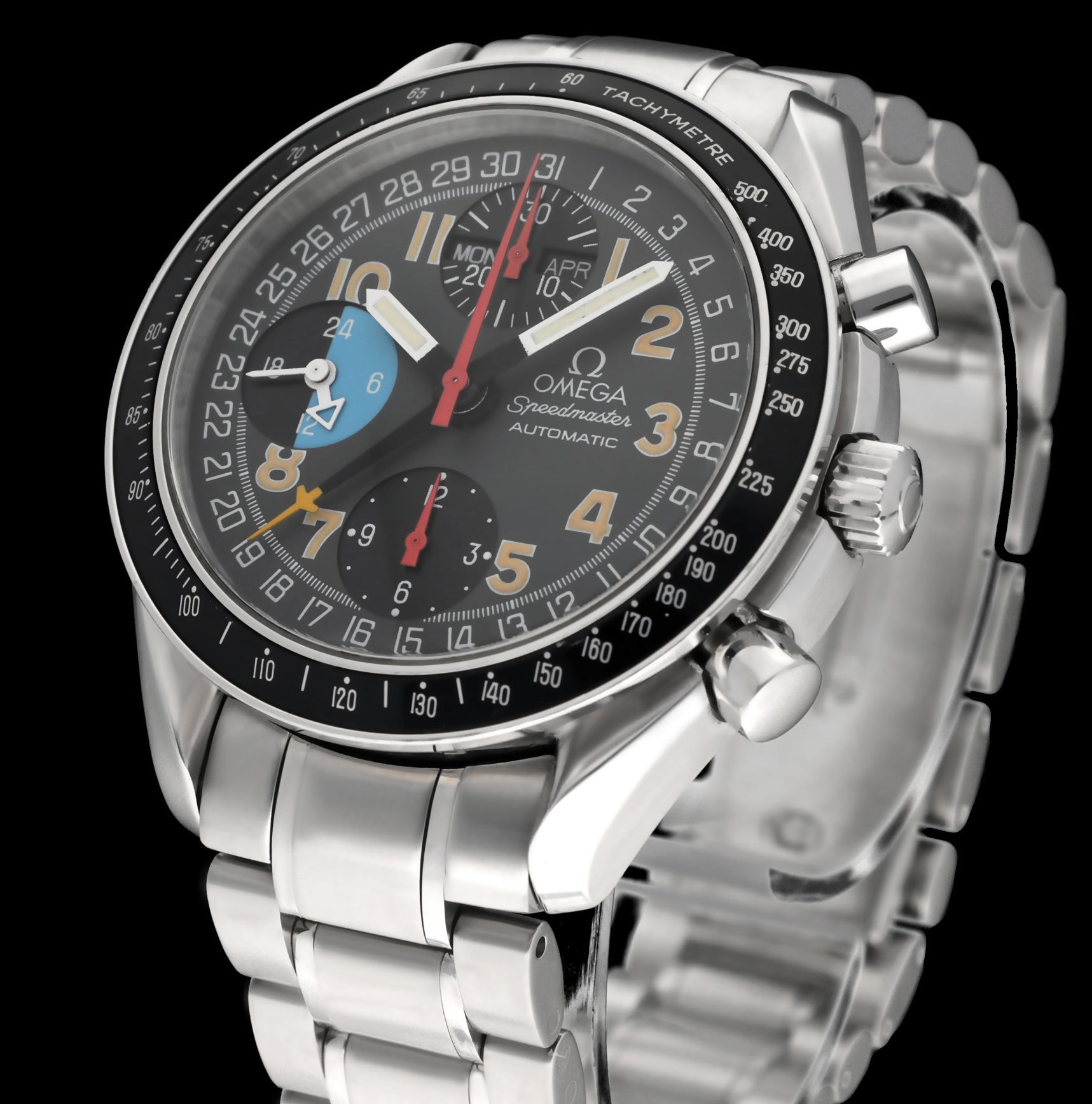 Omega Speedmaster Day Date 3520.53.00 - 1997 - Omega horloge - Omega kopen - Omega heren horloge - Trophies Watches