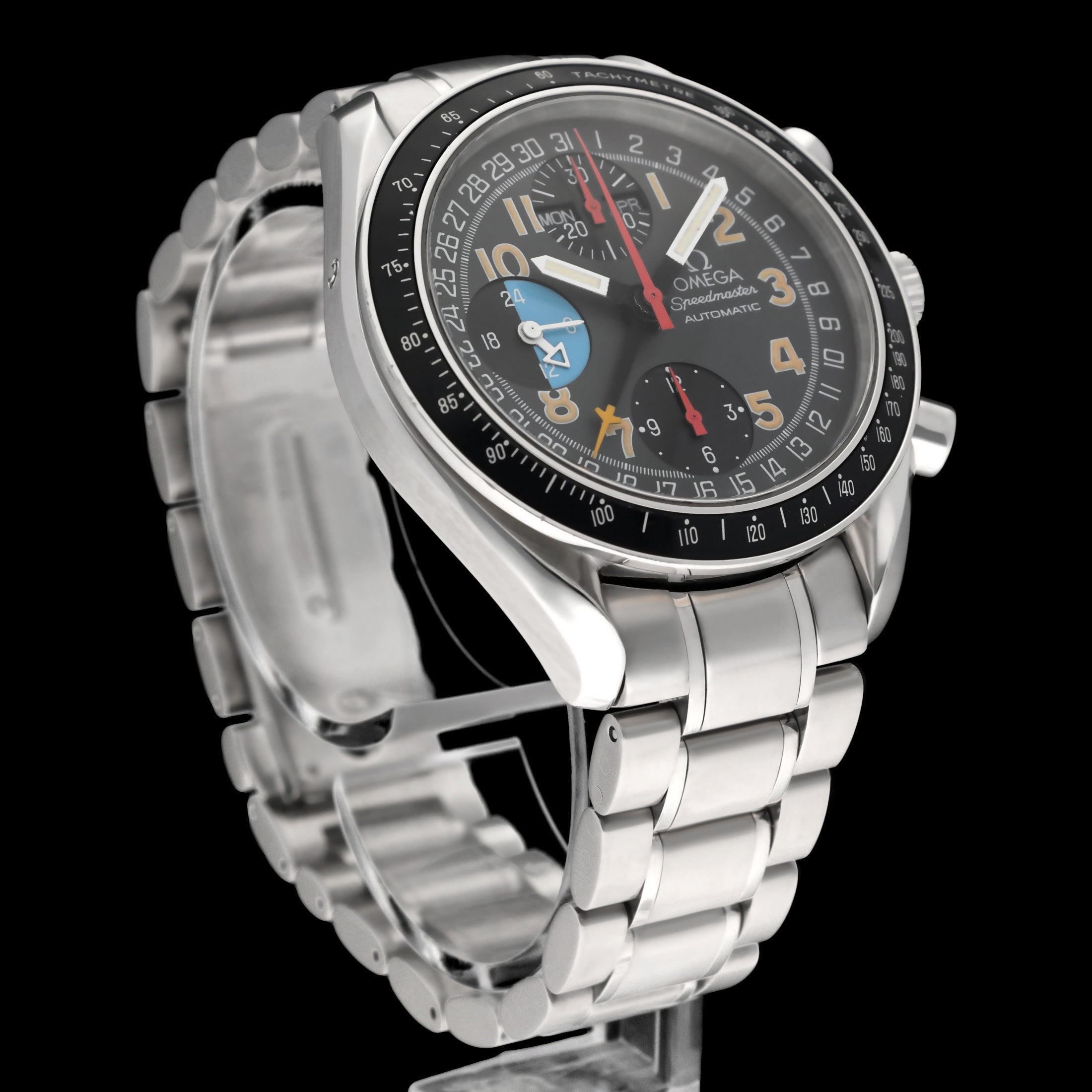 Omega Speedmaster Day Date 3520.53.00 - 1997 - Omega horloge - Omega kopen - Omega heren horloge - Trophies Watches