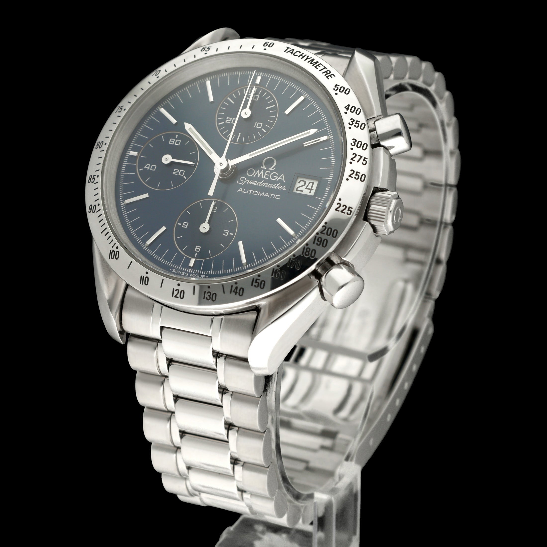 Omega Speedmaster 3511.80.00 - 1998 - Omega horloge - Omega kopen - Omega heren horloge - Trophies Watches