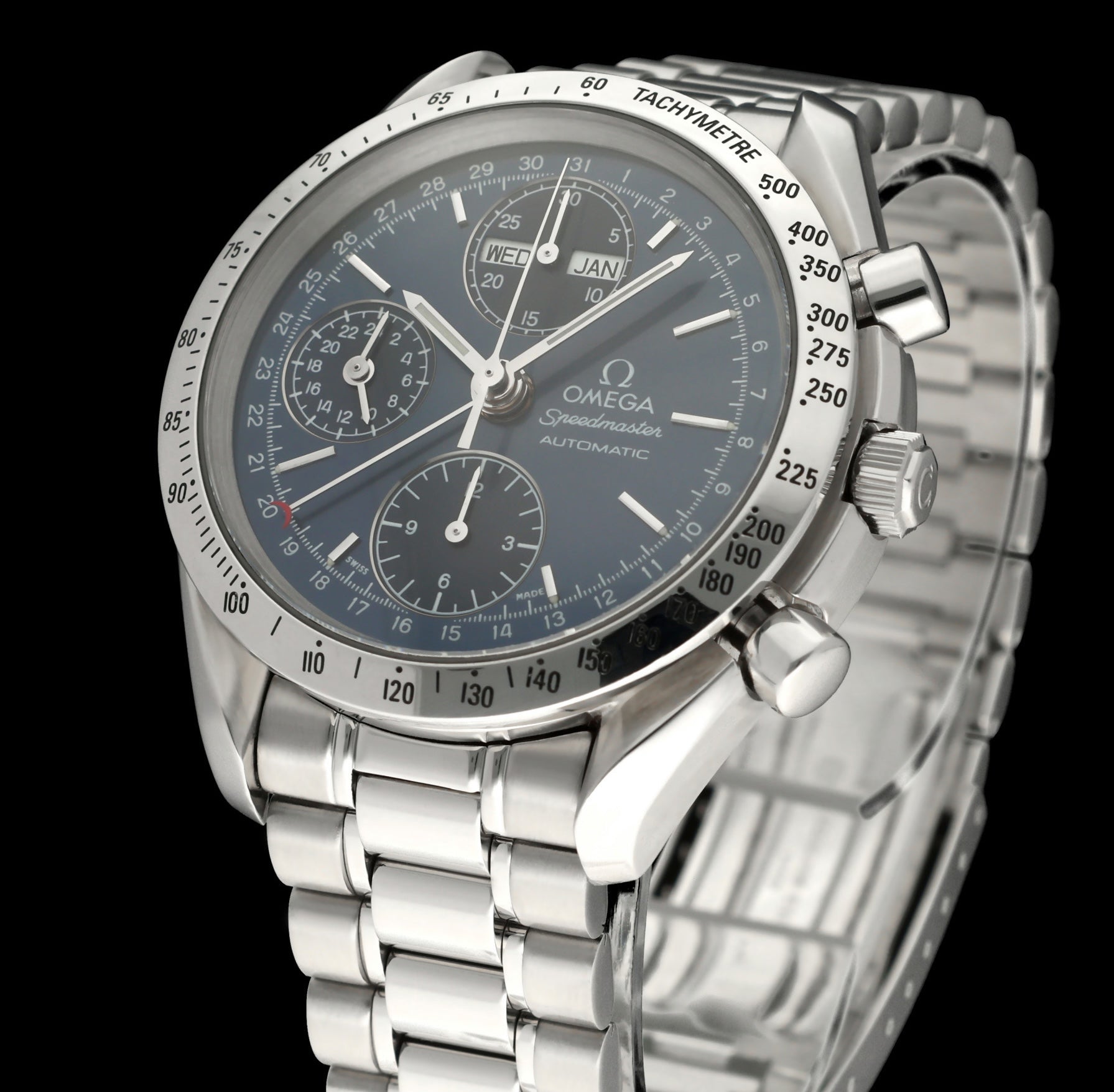 Omega Speedmaster Day Date 3521.80.00 - 2007 - Omega horloge - Omega kopen - Omega heren horloge - Trophies Watches