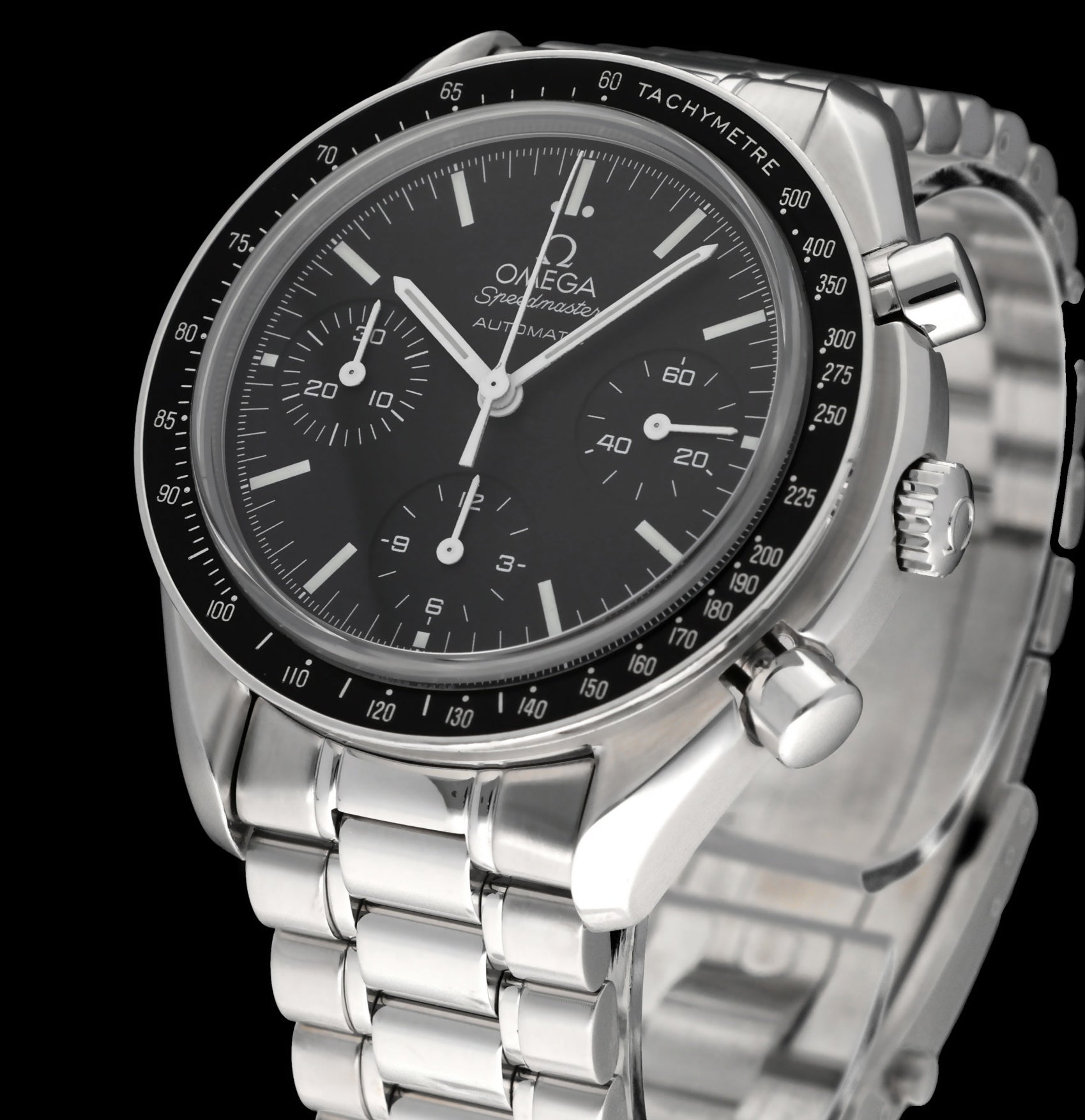 Omega Speedmaster Reduced 3539.50.00 - 2010 - Omega horloge - Omega kopen - Omega heren horloge - Trophies Watches