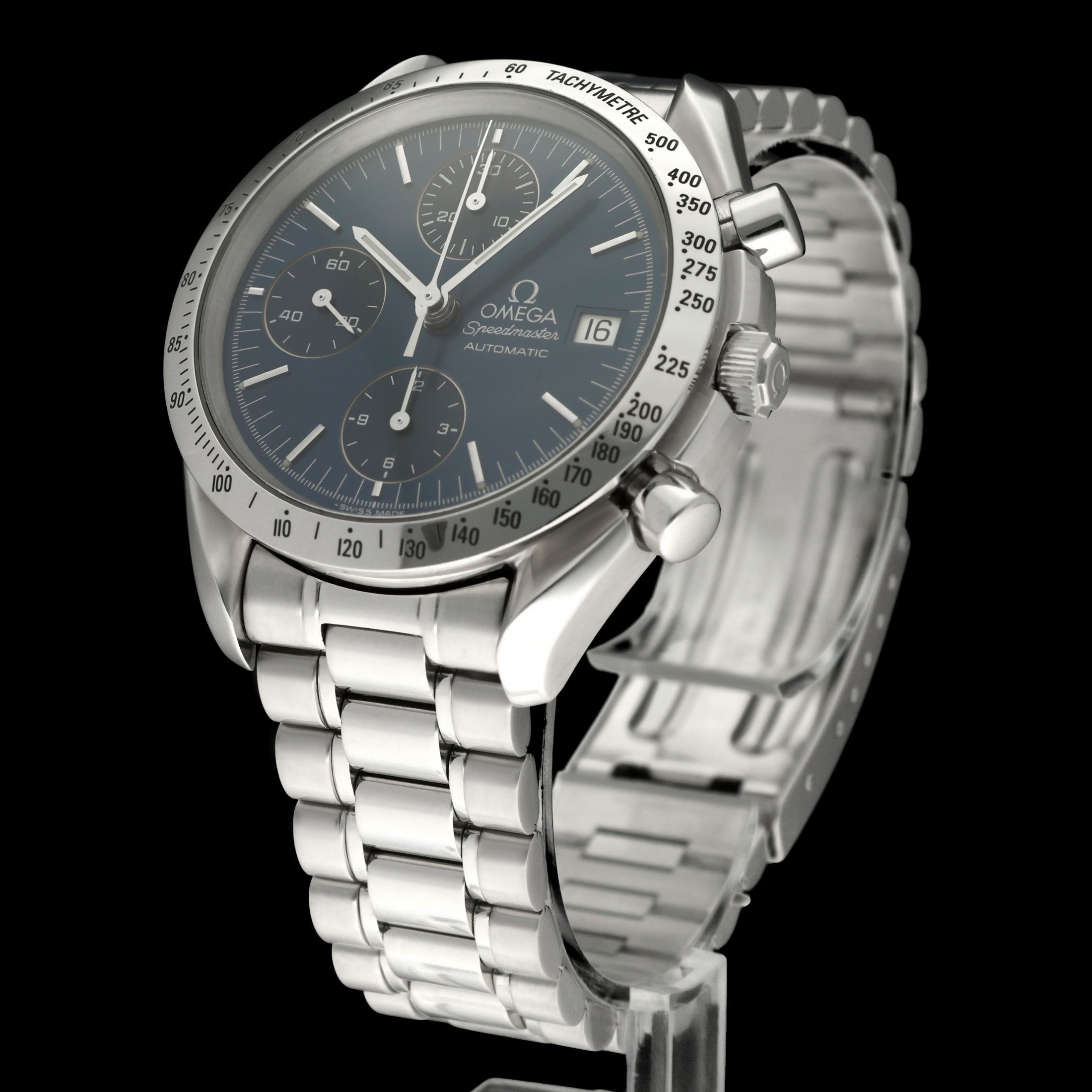 Omega Speedmaster 3511.80.00 - 1999 - Omega horloge - Omega kopen - Omega heren horloge - Trophies Watches