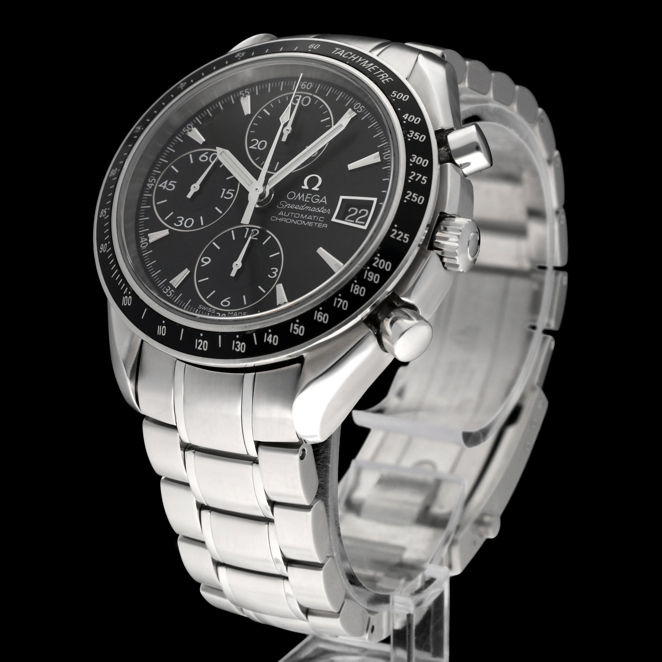Omega Speedmaster 3210.50 - 2008 - Omega horloge - Omega kopen - Omega heren horloges - Trophies Watches