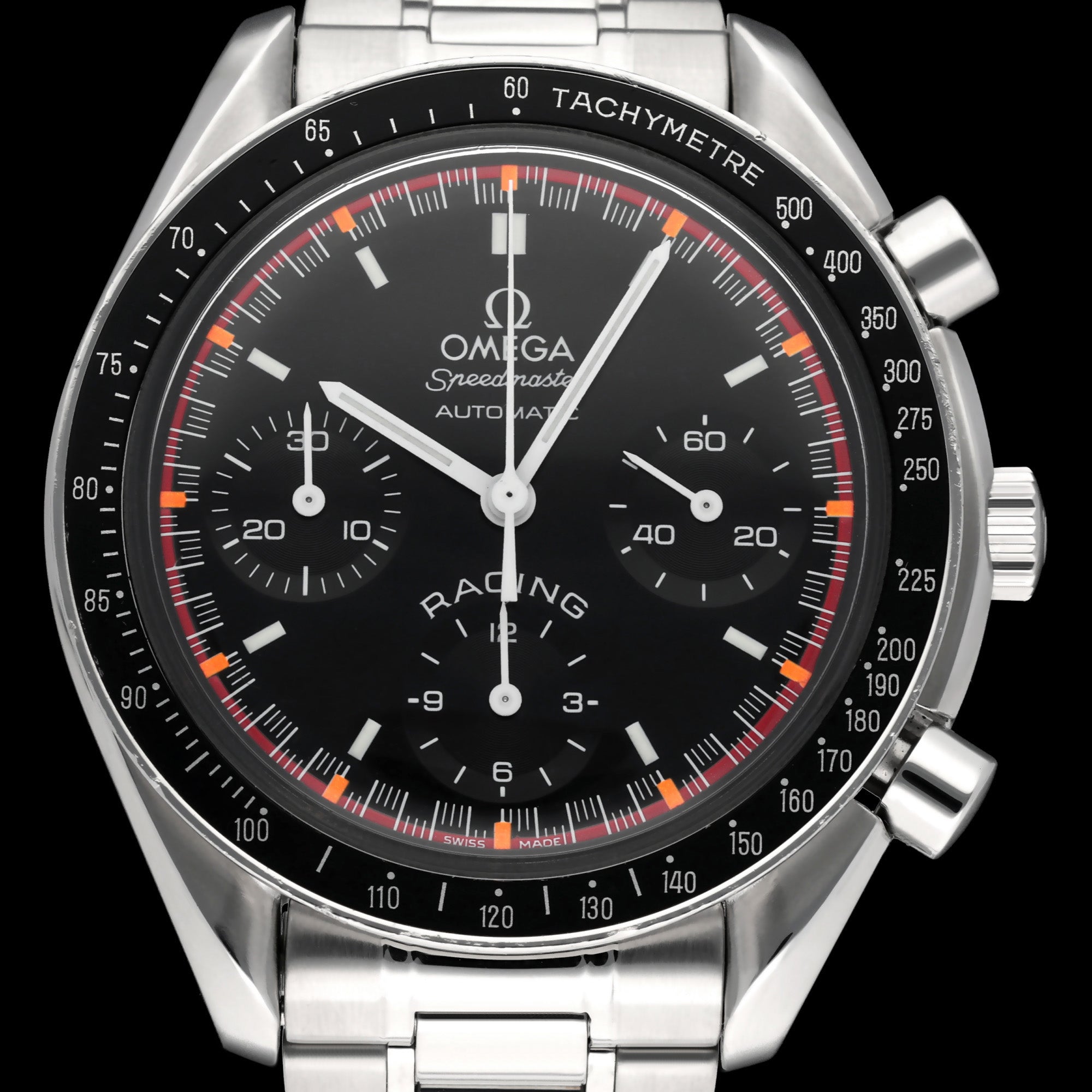 Omega Speedmaster Racing Schumacher 3518.50.00 - 1998 - Omega horloge - Omega kopen - Omega heren horloge - Trophies Watches