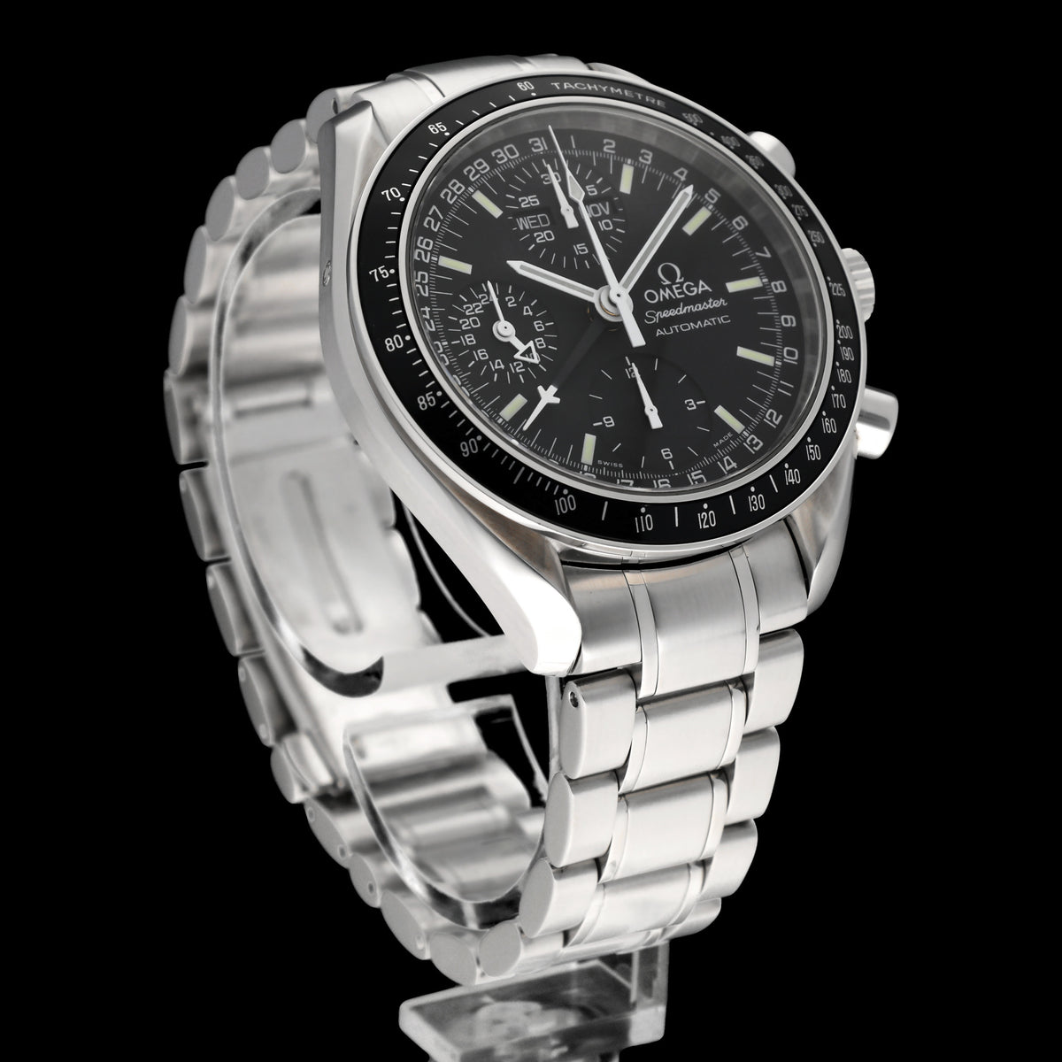 Omega Speedmaster Day Date 3520.50.00 - 1998 - Omega horloge - Omega kopen - Omega heren horloge - Trophies Watches