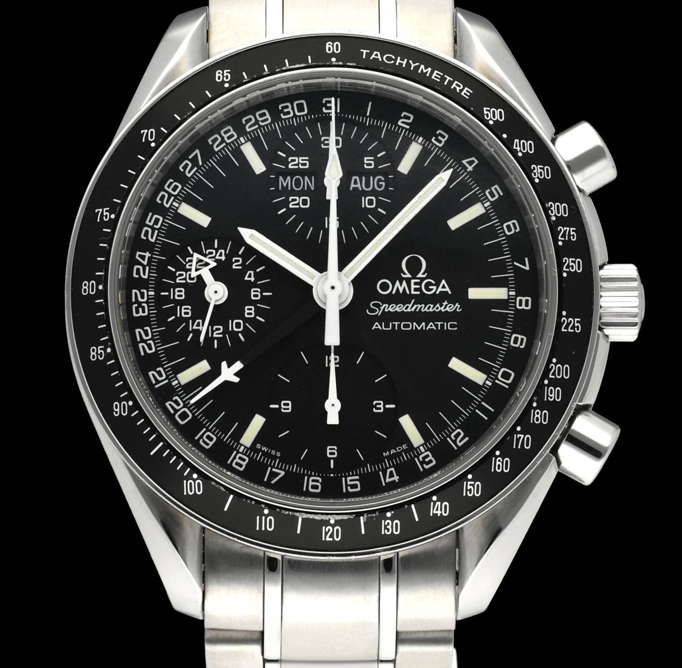 Omega Speedmaster Day Date 3520.50.00 - 1998 - Omega horloge - Omega kopen - Omega heren horloge - Trophies Watches