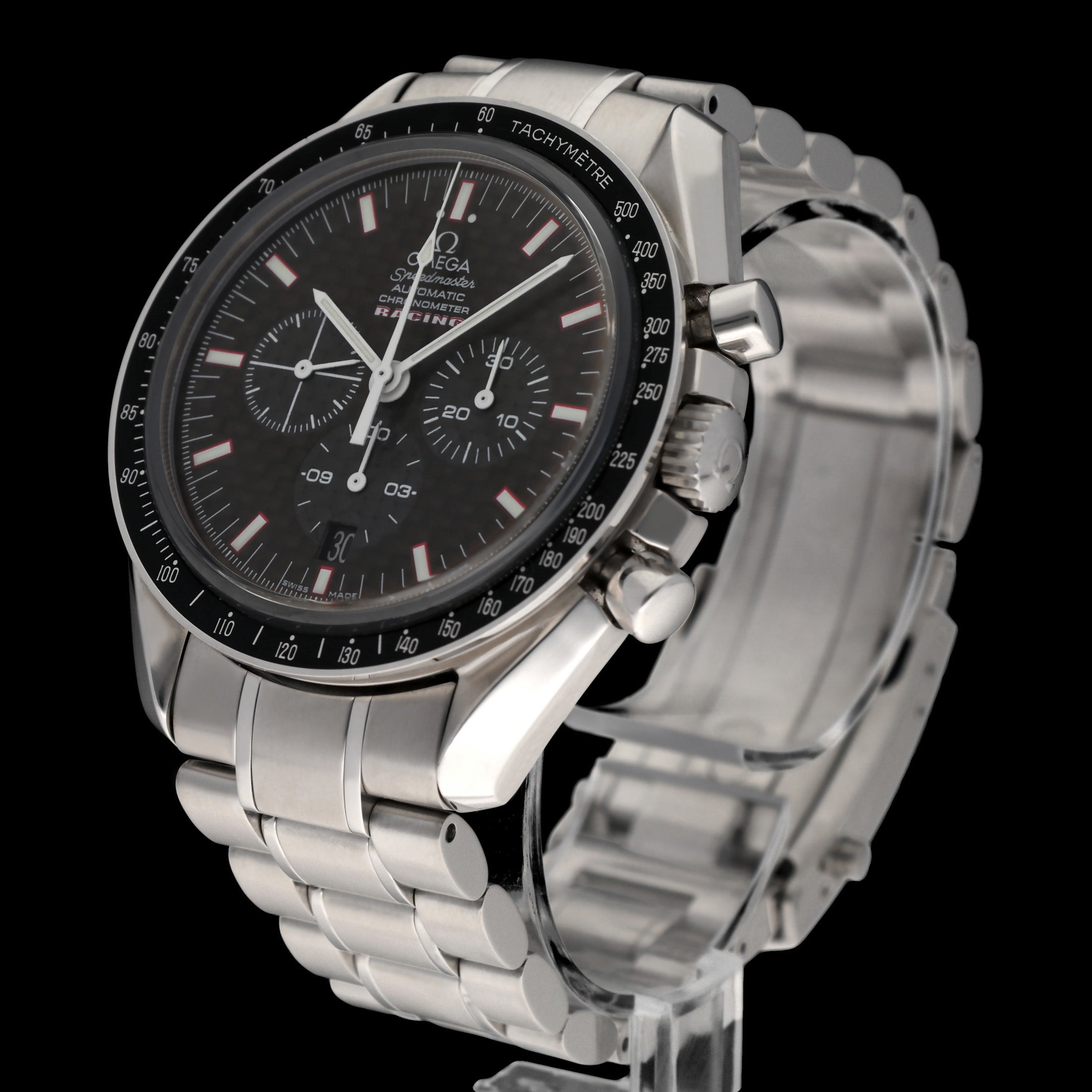 Omega Speedmaster Racing Chronograph 3552.59.00 - 2000 - Omega horloge - Omega kopen - Omega heren horloges - Trophies Watches