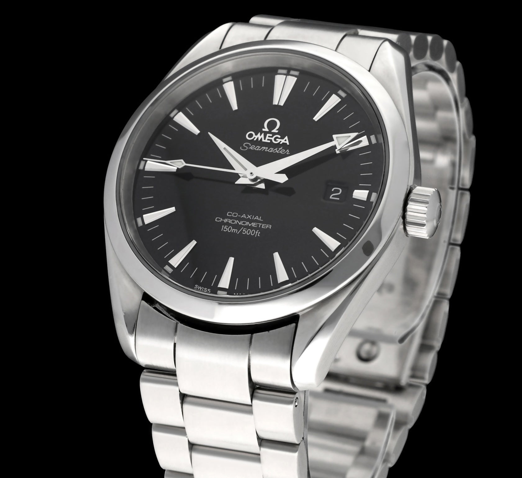 Omega Seamaster Aqua Terra 2503.50.00 - 2007 - Omega horloge - Omega kopen - Omega heren horloge - Trophies Watches