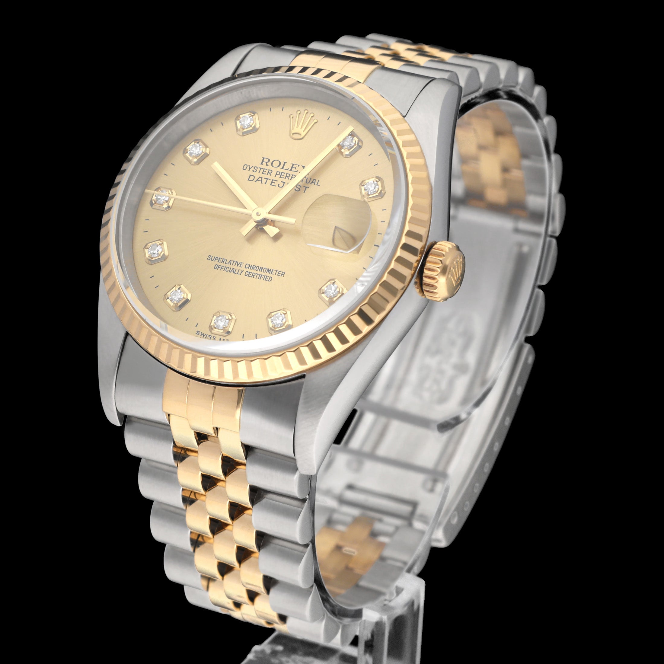 Rolex Datejust 16233G - 1999 - Rolex horloge - Rolex kopen - Rolex heren horloge - Trophies Watches