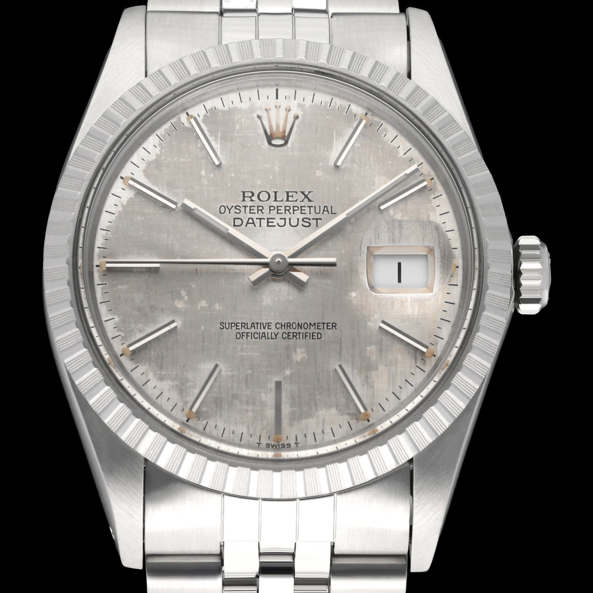 Rolex Datejust 16030 Tropical Linen Dial - 1987 - Rolex horloge - Rolex kopen - Rolex heren horloge - Trophies Watches
