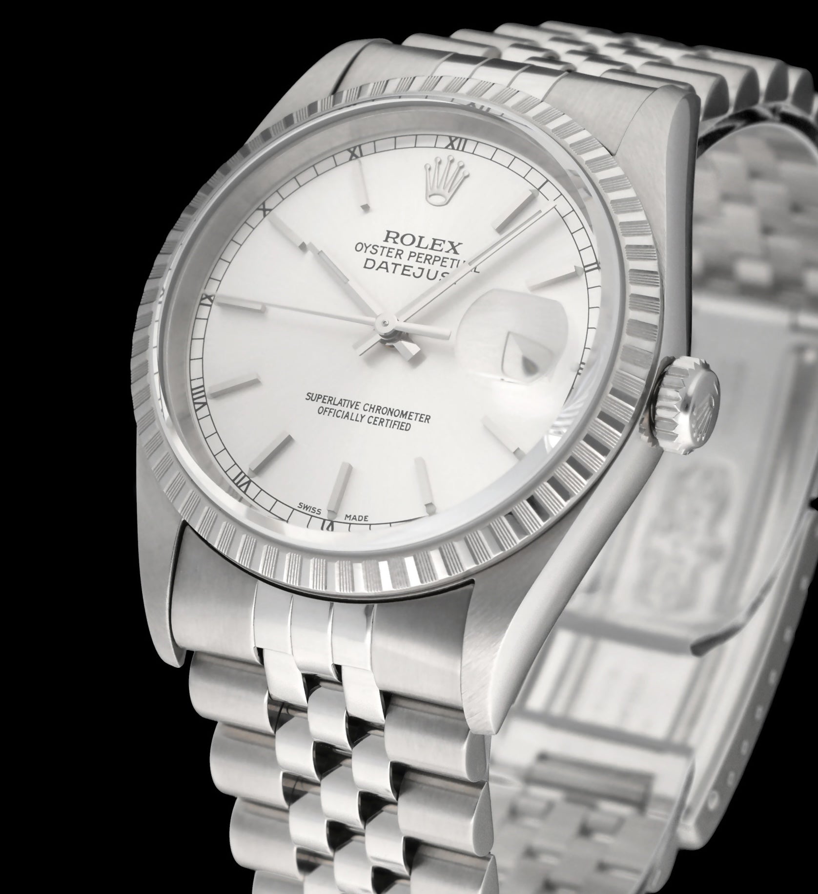 Rolex Datejust 16220 - 2000 - Rolex horloge - Rolex kopen - Rolex heren horloge - Trophies Watches