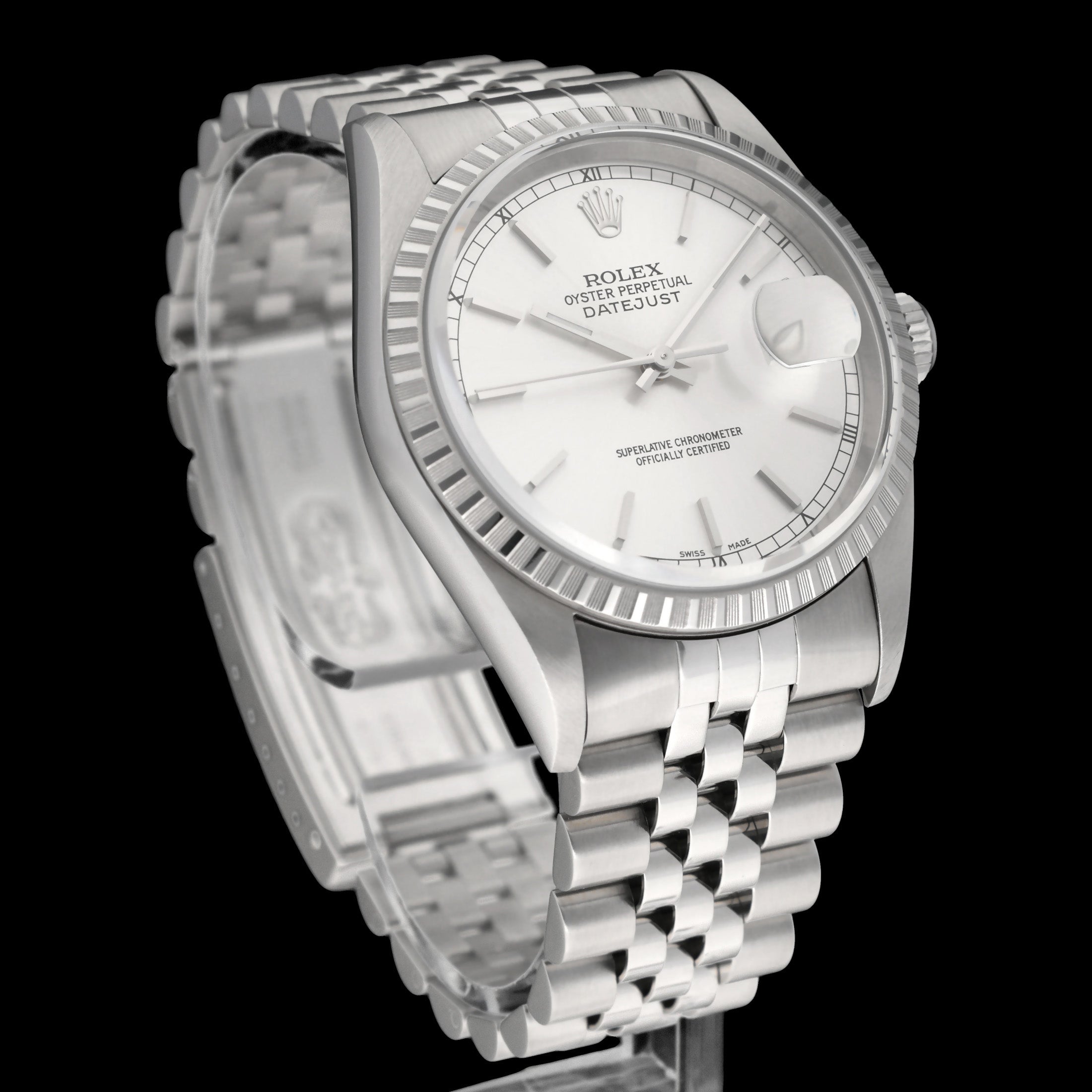 Rolex Datejust 16220 - 2000 - Rolex horloge - Rolex kopen - Rolex heren horloge - Trophies Watches