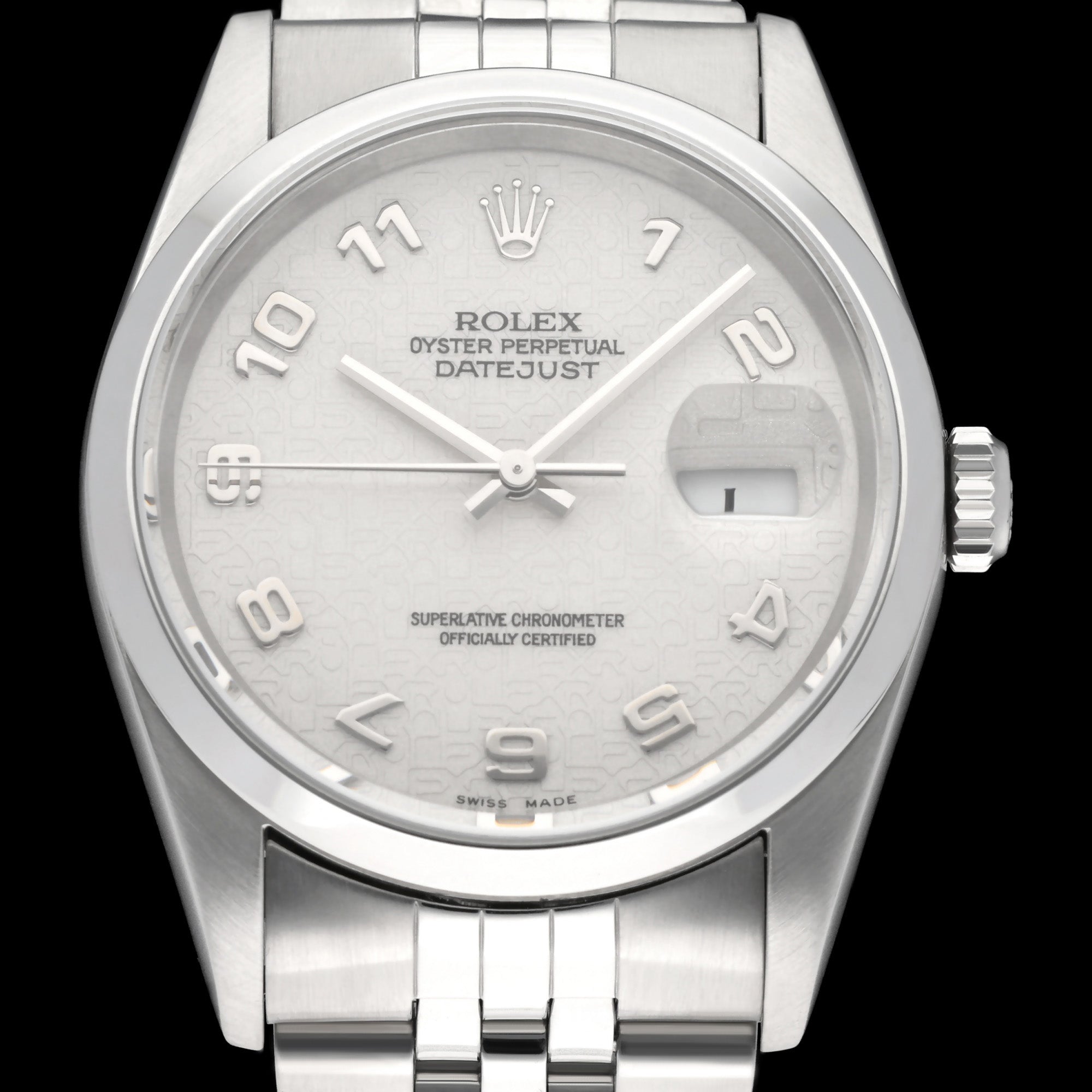 Rolex Datejust 16220 - 2001 - Rolex horloge - Rolex kopen - Rolex heren horloge - Trophies Watches